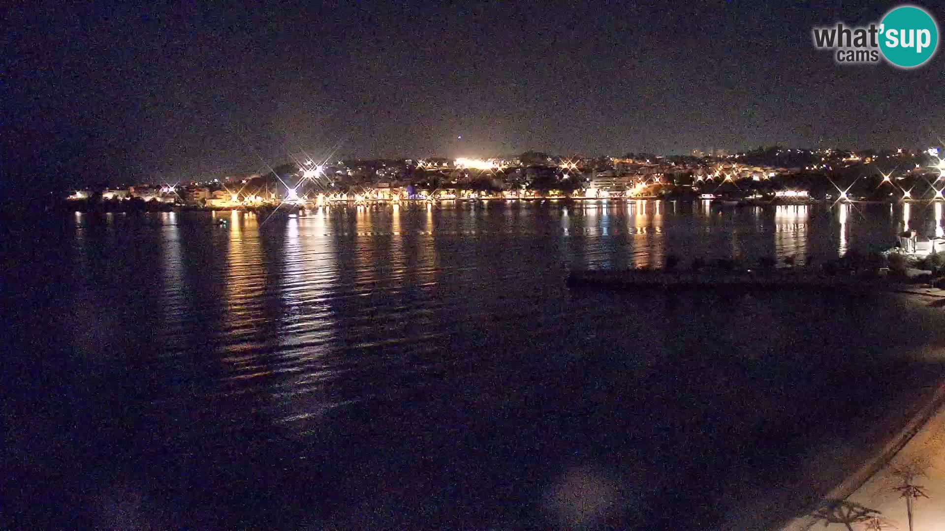 Webcam plage de Podstrana – Vue en direct depuis Hotel Split