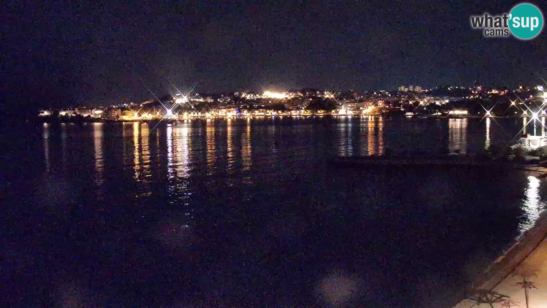 Webcam plage de Podstrana – Vue en direct depuis Hotel Split
