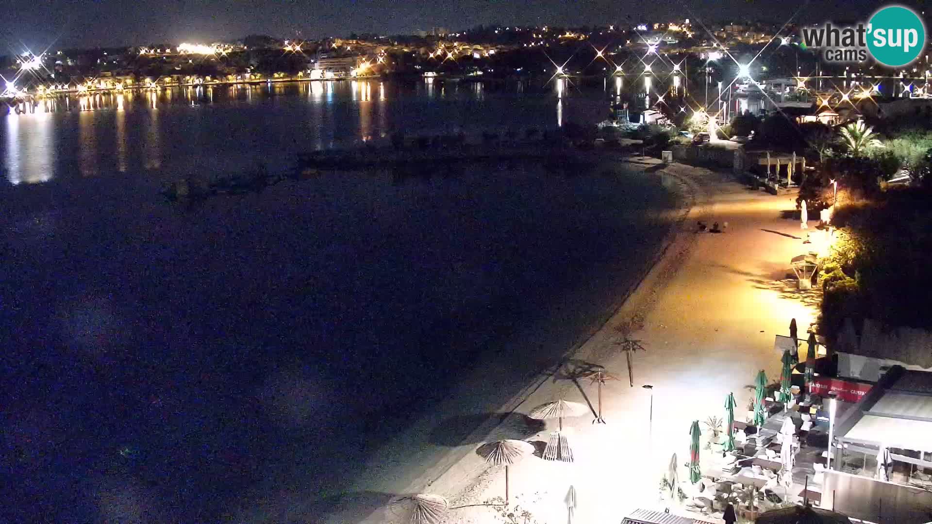 Web kamera Plaža Podstrana – Pogled uživo