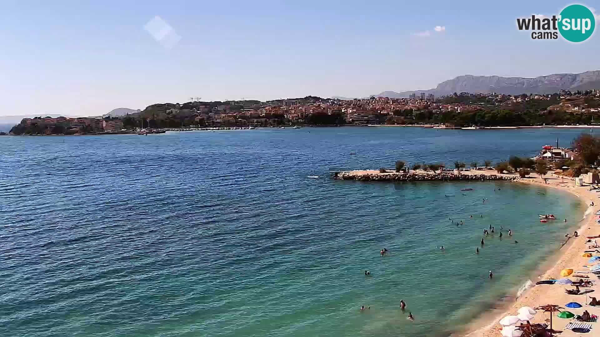 Webcam plage de Podstrana – Vue en direct depuis Hotel Split
