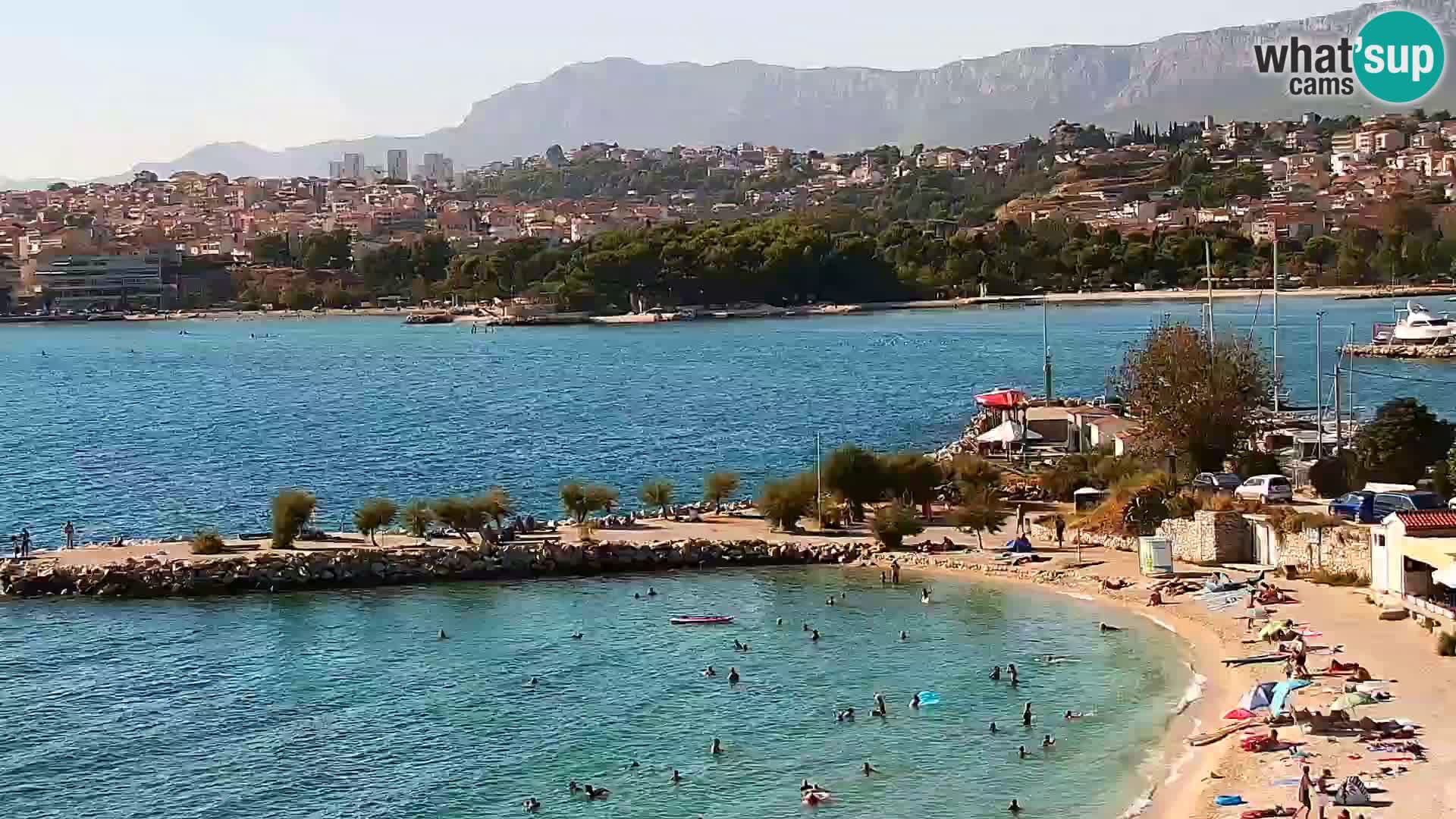 Webcam plage de Podstrana – Vue en direct depuis Hotel Split