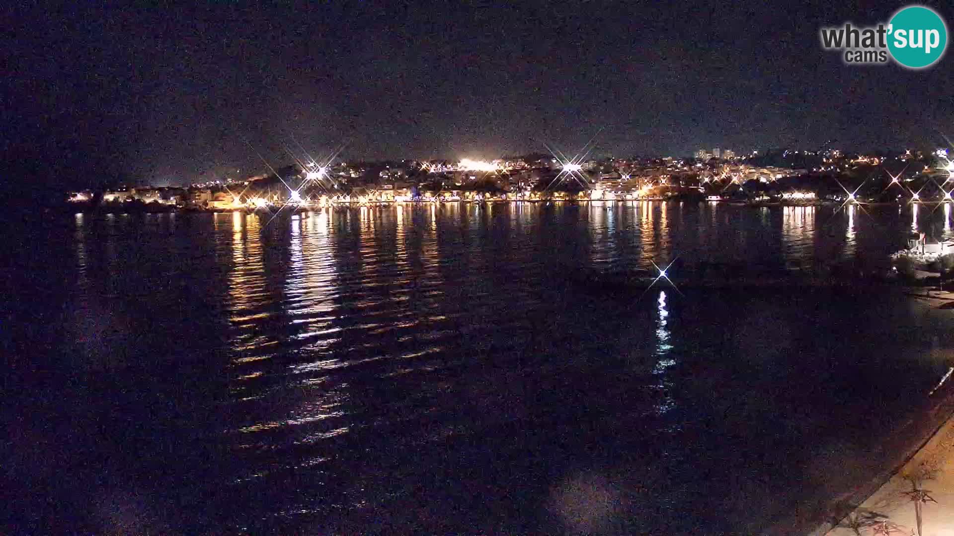 Webcam Playa de Podstrana – Vista en directo desde Hotel Split