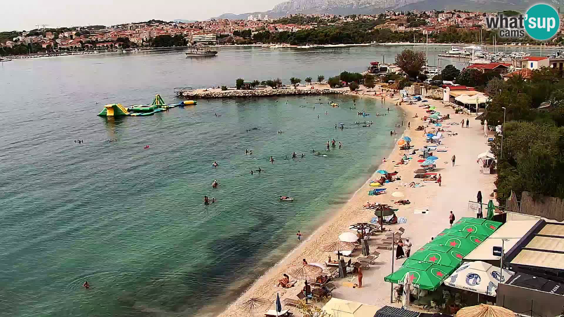 Podstrana Strand Webcam – Liveblick vom Hotel Split