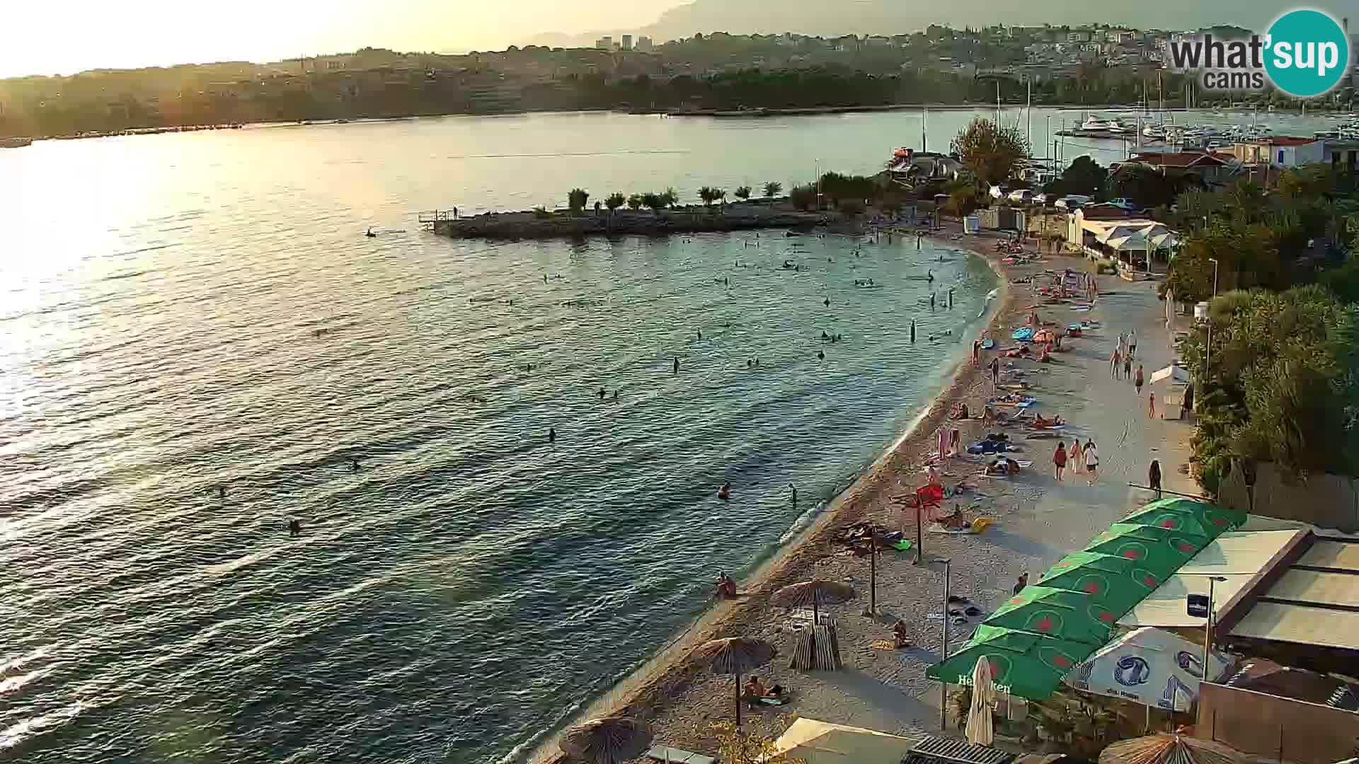 Podstrana Strand Webcam – Liveblick vom Hotel Split