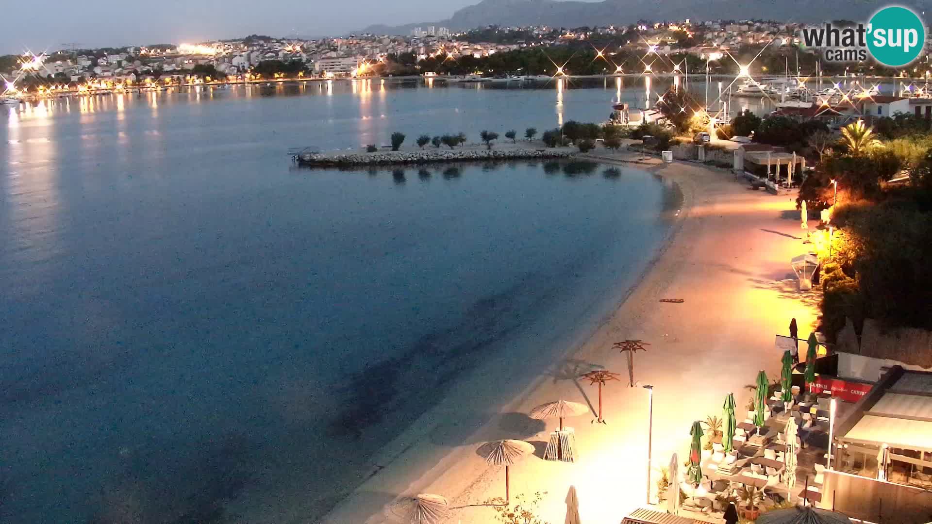 Web kamera Plaža Podstrana – Pogled uživo