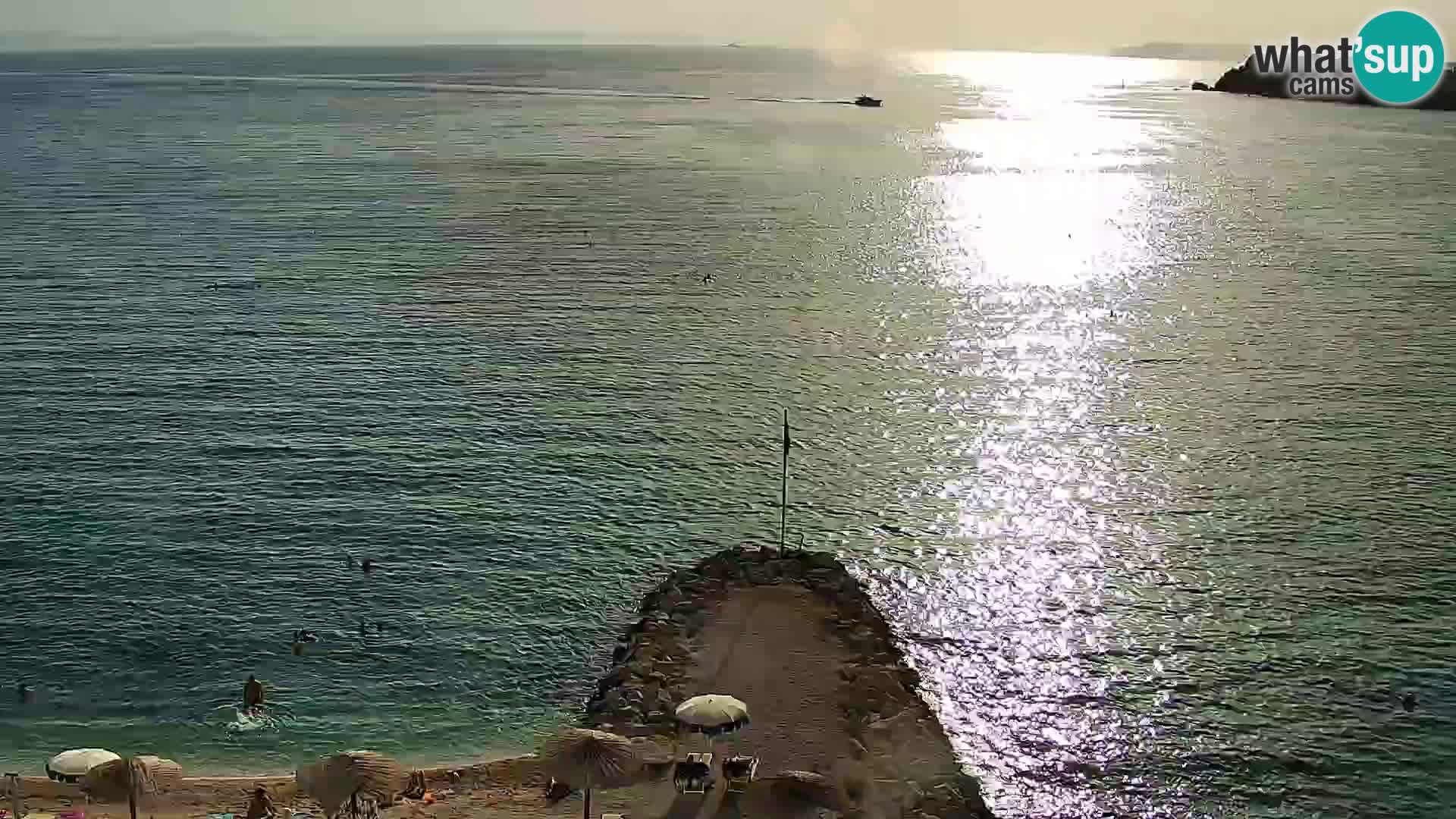 Webcam plage de Podstrana – Vue en direct depuis Hotel Split