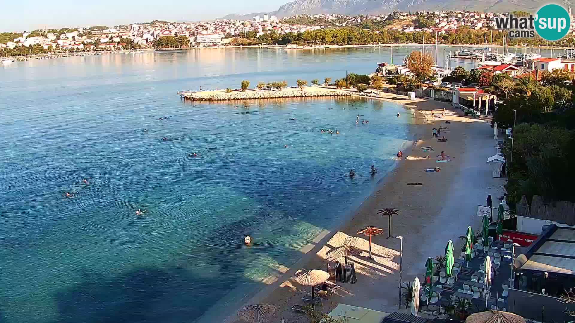 Podstrana Strand Webcam – Liveblick vom Hotel Split