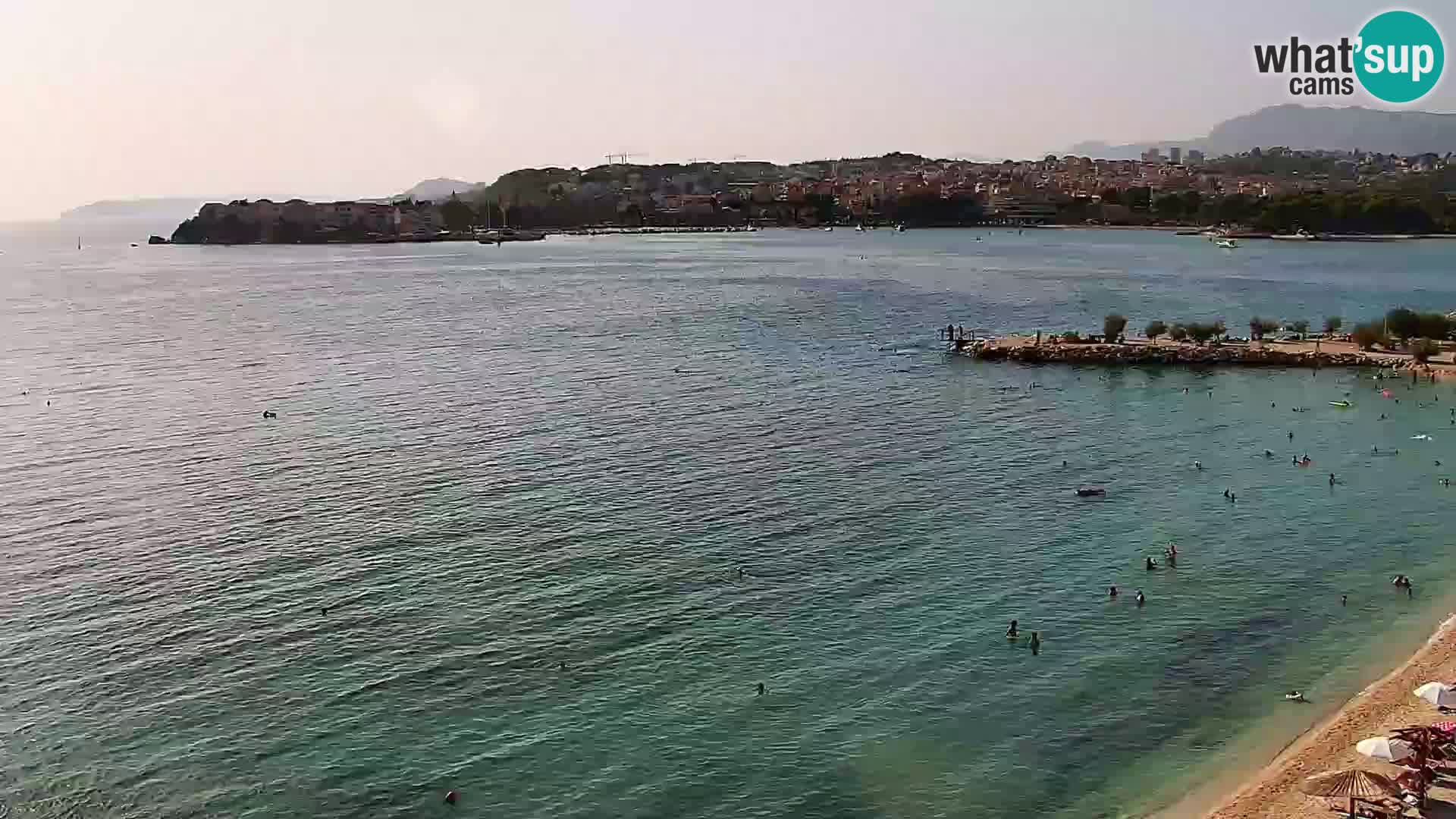 Podstrana Strand Webcam – Liveblick vom Hotel Split