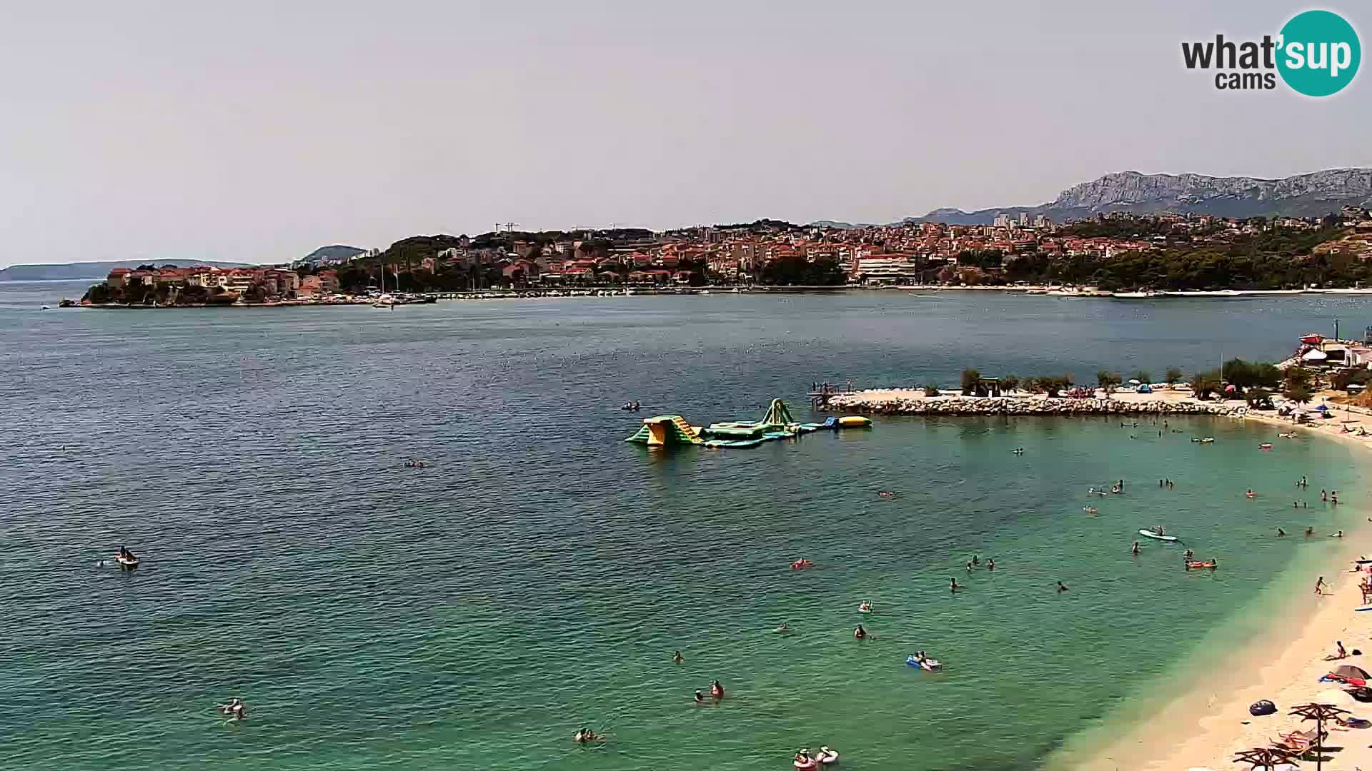 Webcam Playa de Podstrana – Vista en directo desde Hotel Split