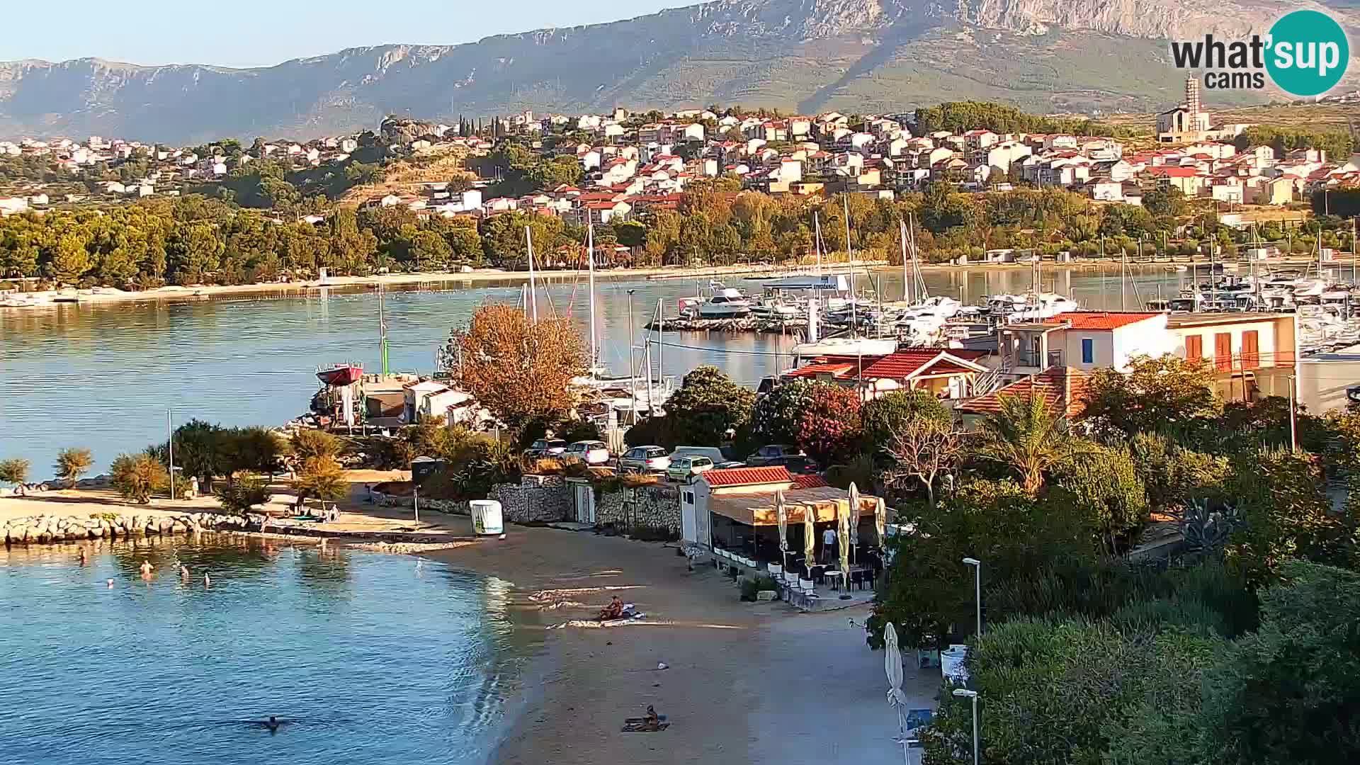 Webcam Playa de Podstrana – Vista en directo desde Hotel Split