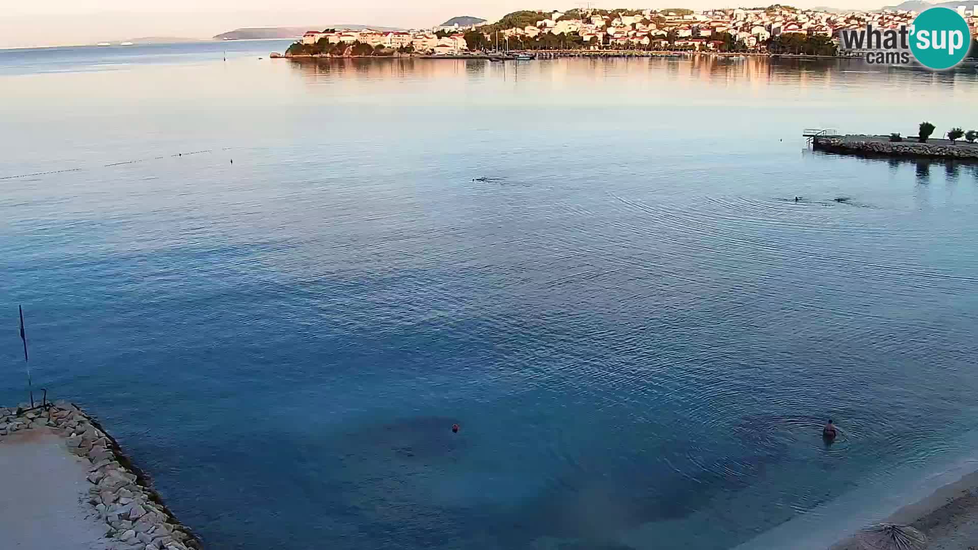 Webcam plage de Podstrana – Vue en direct depuis Hotel Split