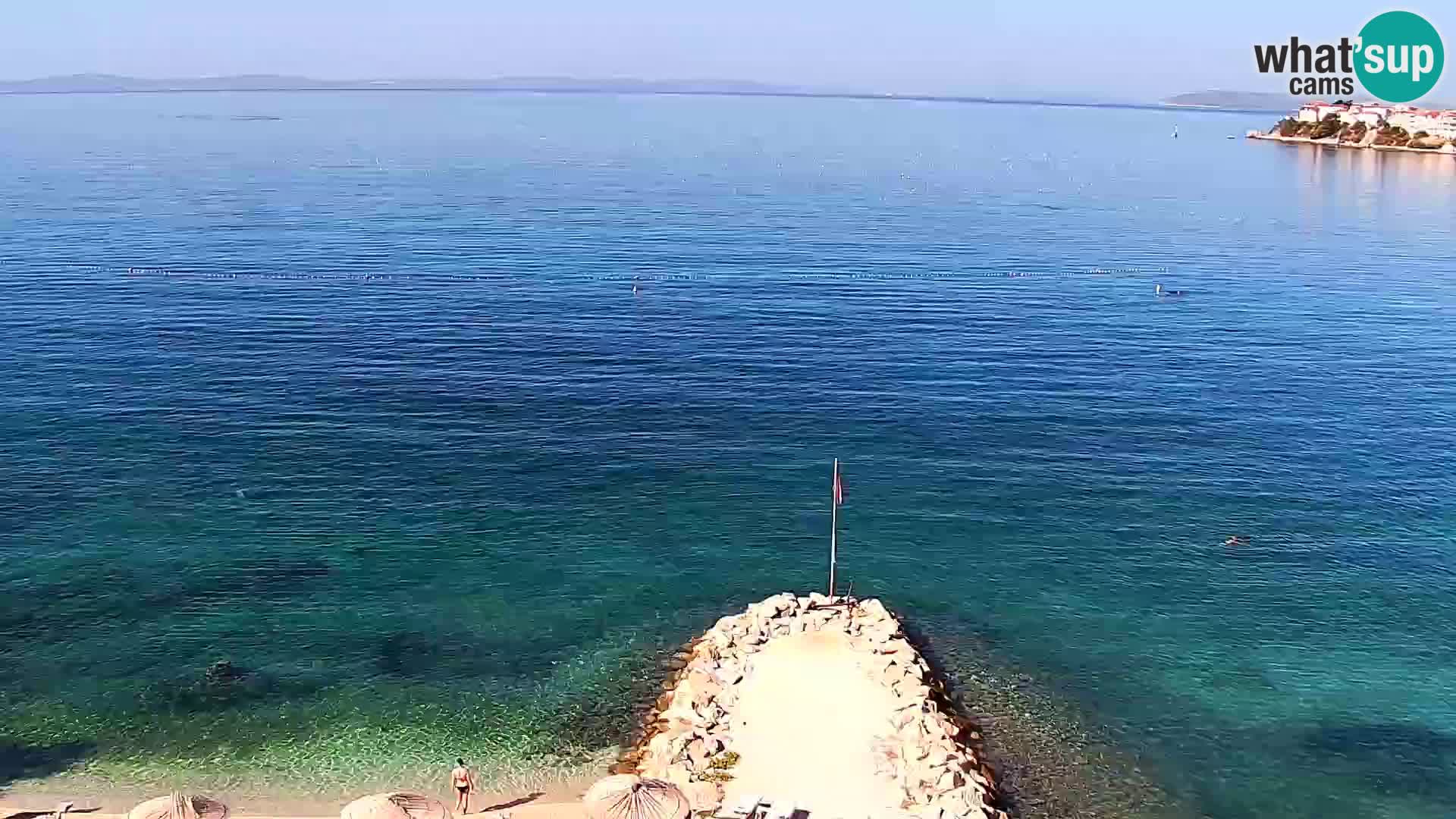 Webcam Playa de Podstrana – Vista en directo desde Hotel Split