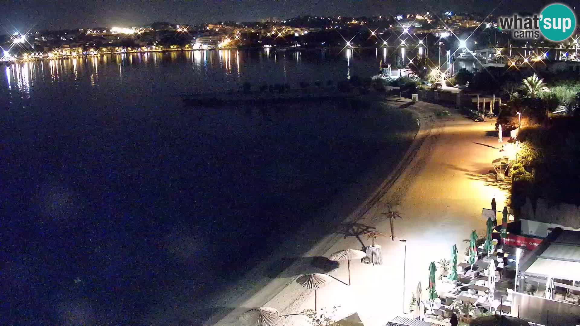 Webcam plage de Podstrana – Vue en direct depuis Hotel Split