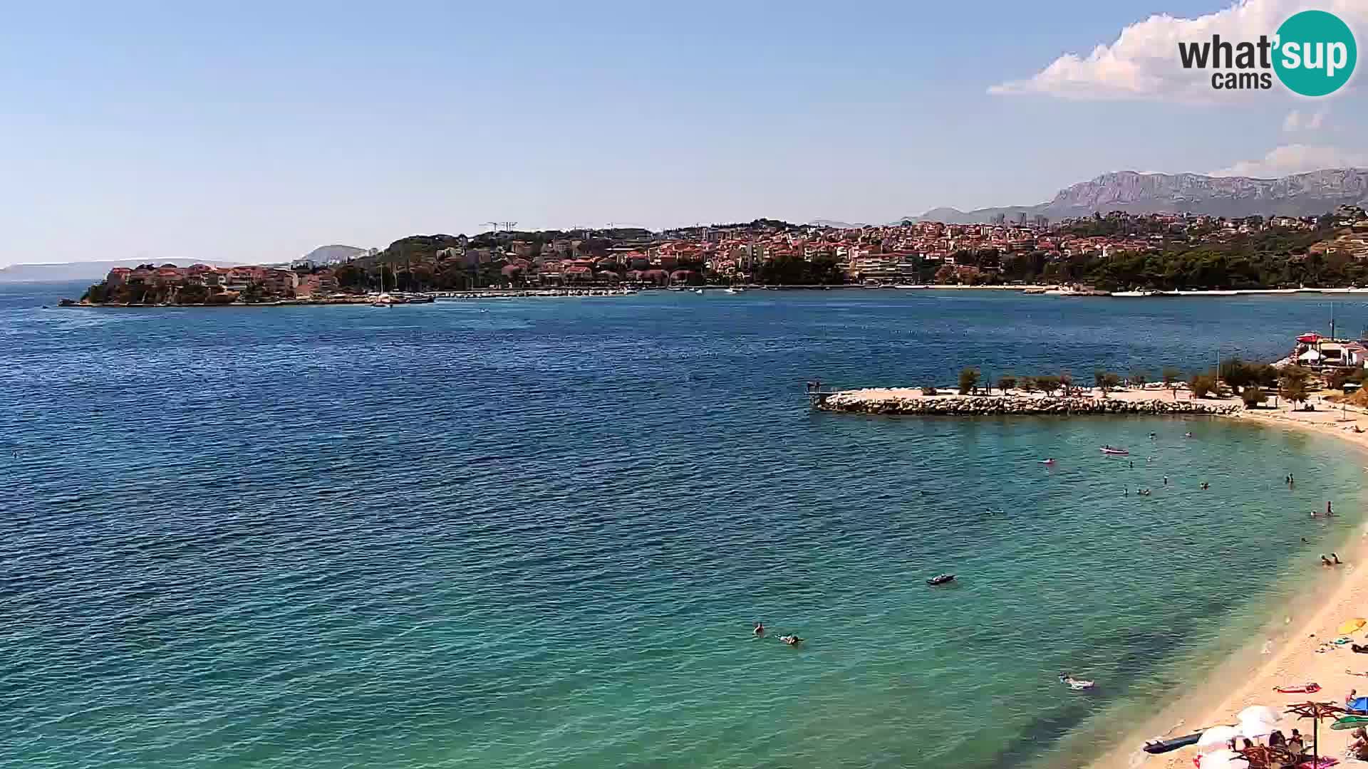 Podstrana Strand Webcam – Liveblick vom Hotel Split
