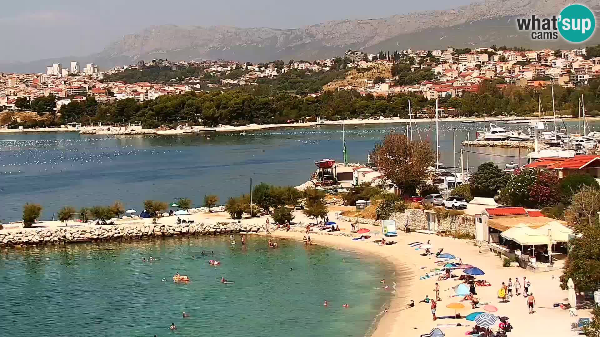 Webcam Playa de Podstrana – Vista en directo desde Hotel Split