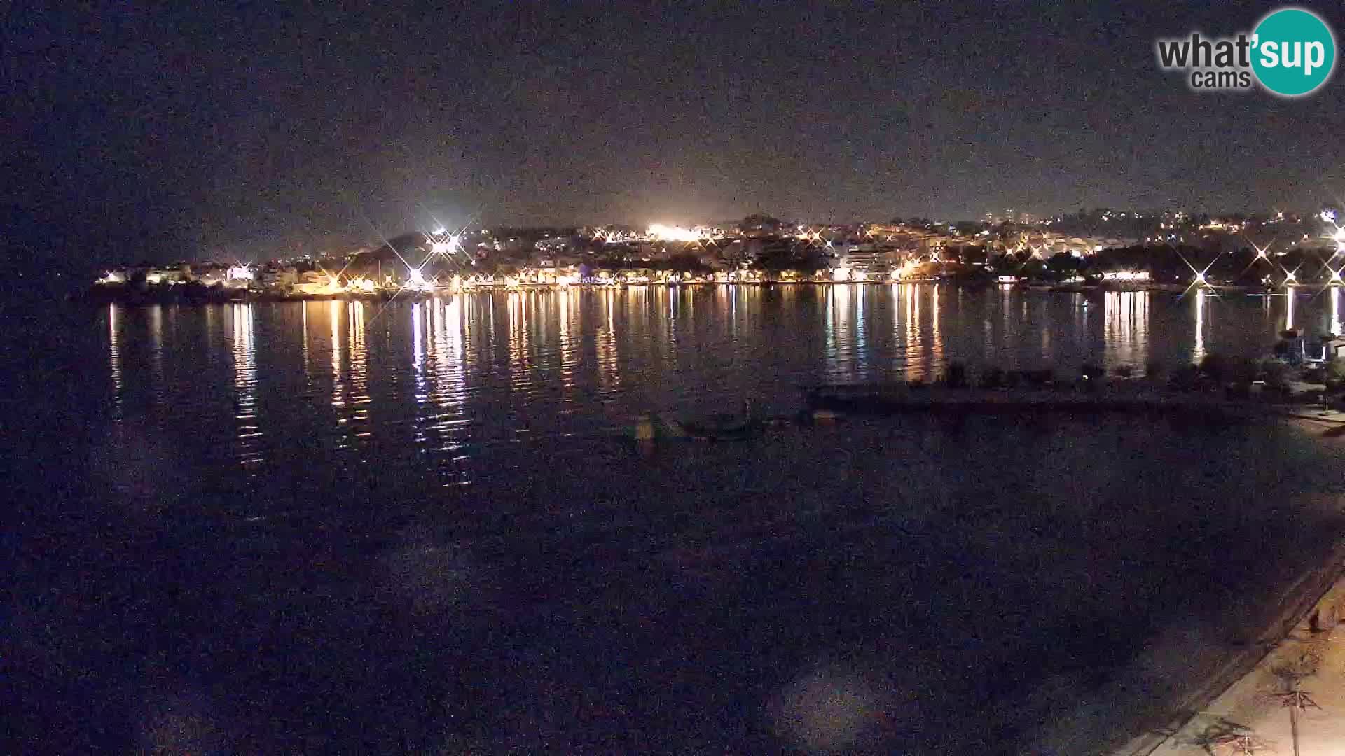 Spletna kamera Plaža Podstrana – Pogled v živo