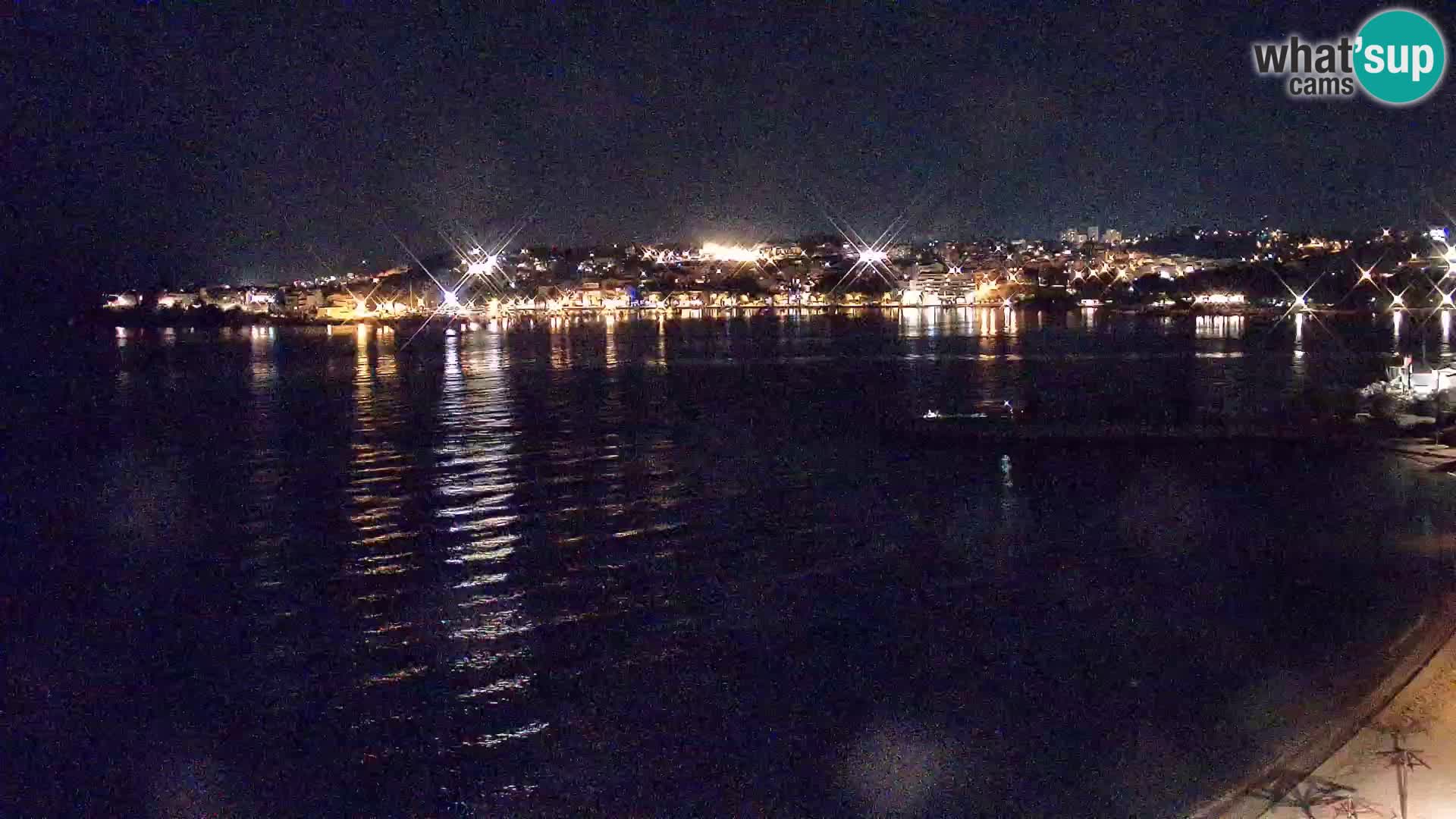 Webcam Playa de Podstrana – Vista en directo desde Hotel Split