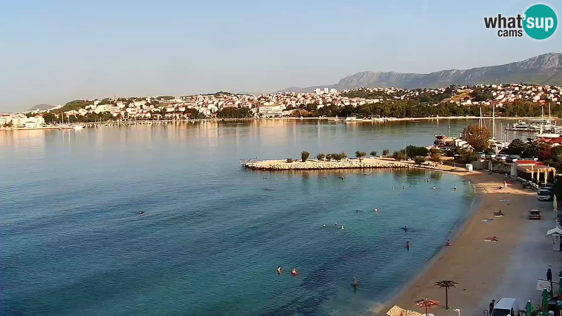 Webcam Spiaggia di Podstrana – Diretta dall’Hotel Split