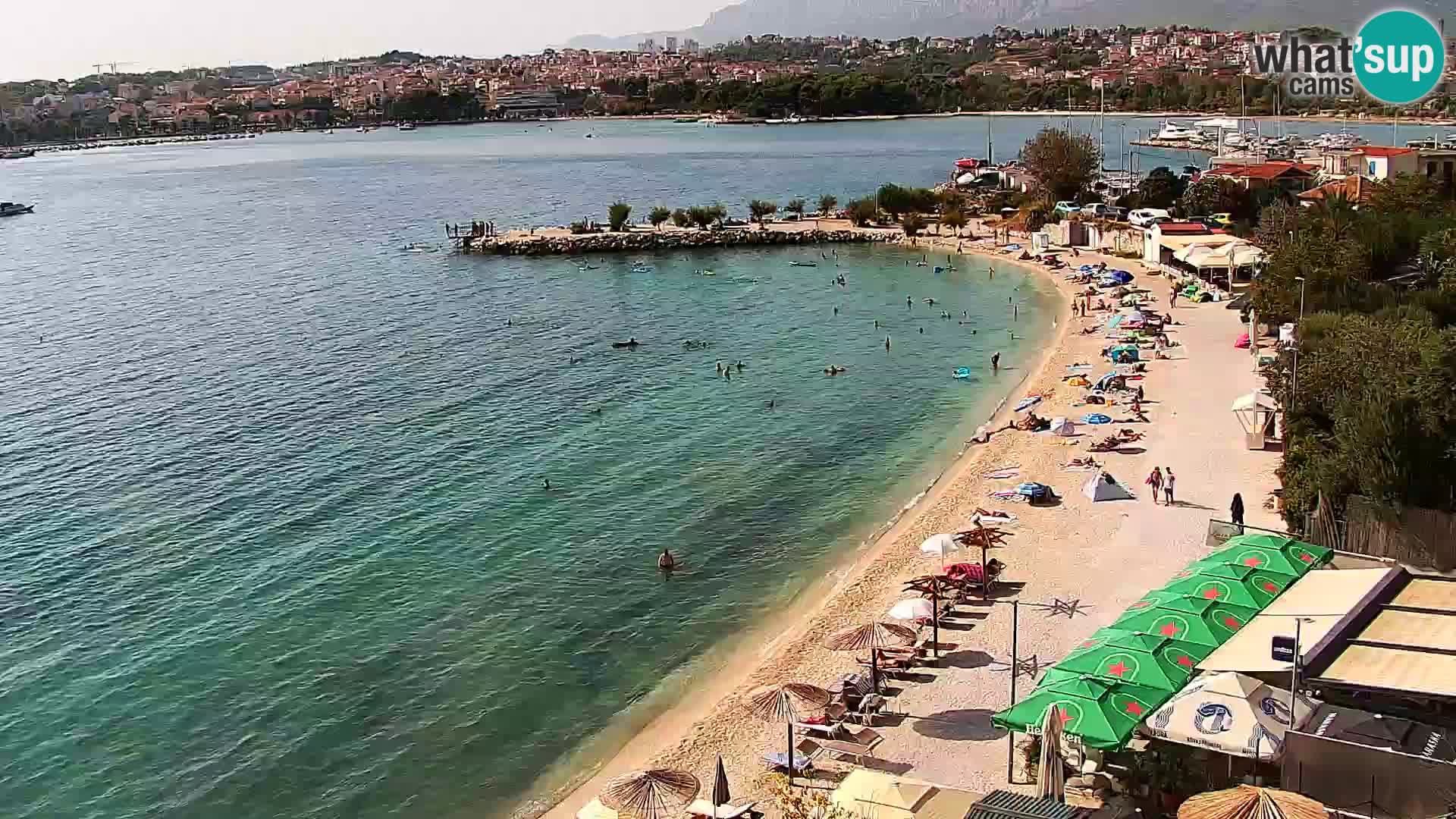 Webcam Spiaggia di Podstrana – Diretta dall’Hotel Split