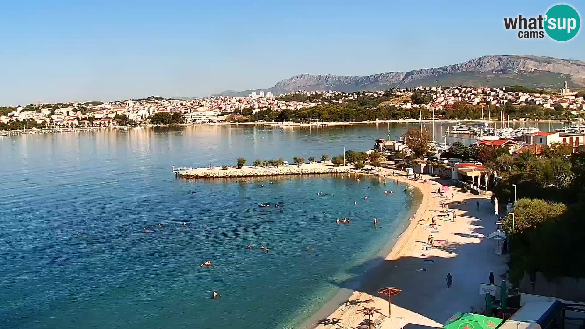Webcam Spiaggia di Podstrana – Diretta dall’Hotel Split