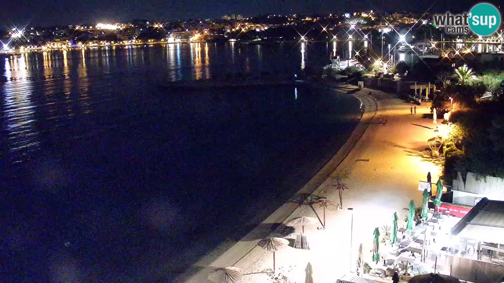 Web kamera Plaža Podstrana – Pogled uživo