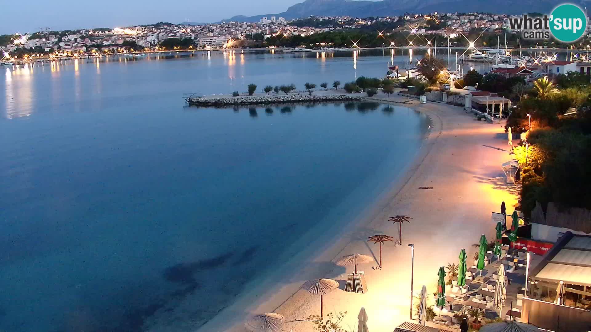 Podstrana Strand Webcam – Liveblick vom Hotel Split