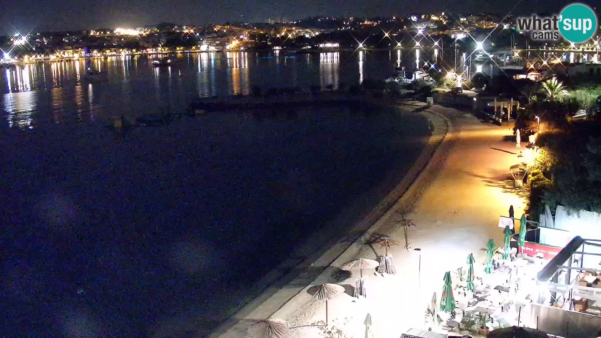 Webcam Playa de Podstrana – Vista en directo desde Hotel Split