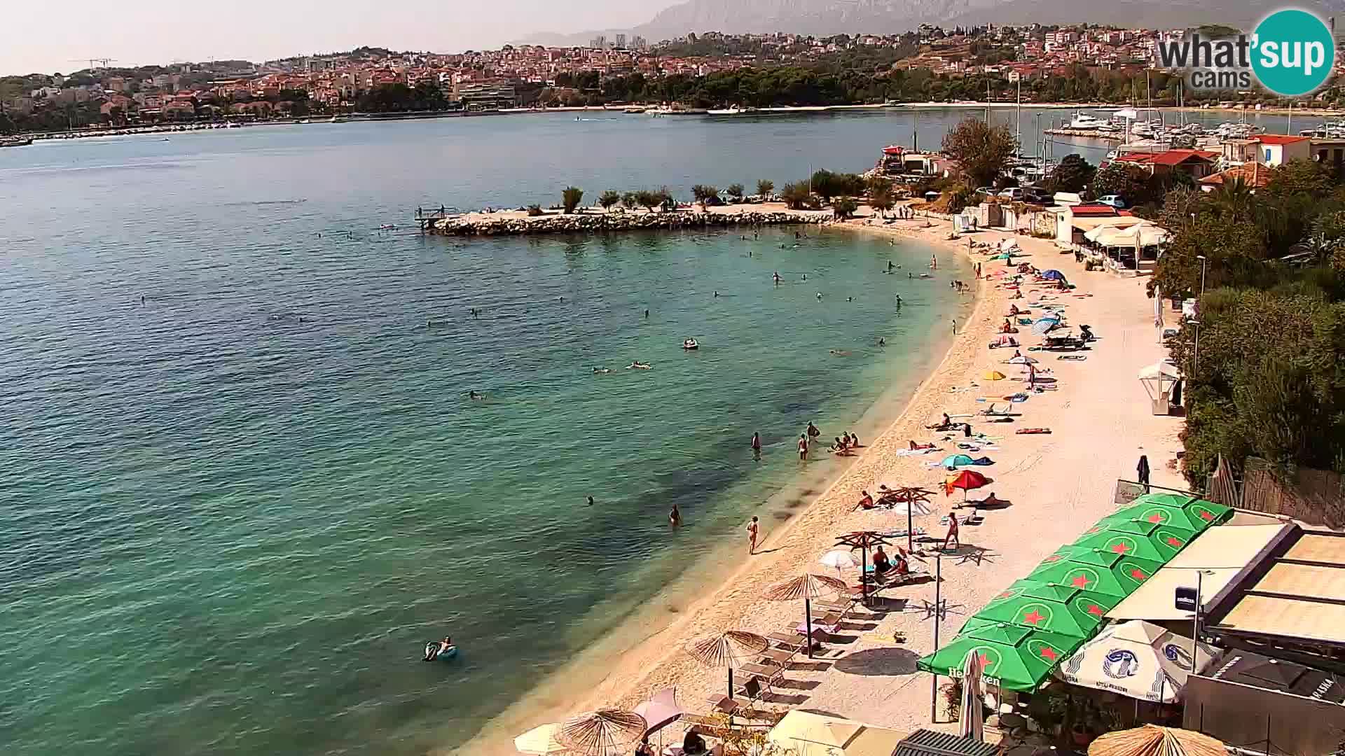 Webcam Spiaggia di Podstrana – Diretta dall’Hotel Split
