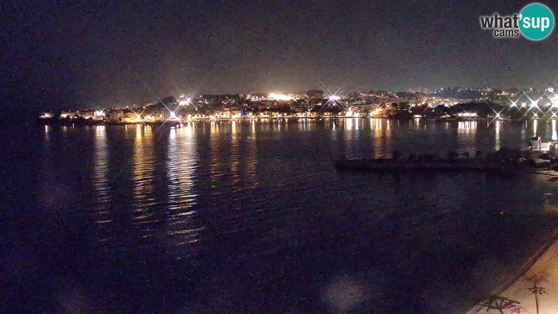 Webcam Playa de Podstrana – Vista en directo desde Hotel Split
