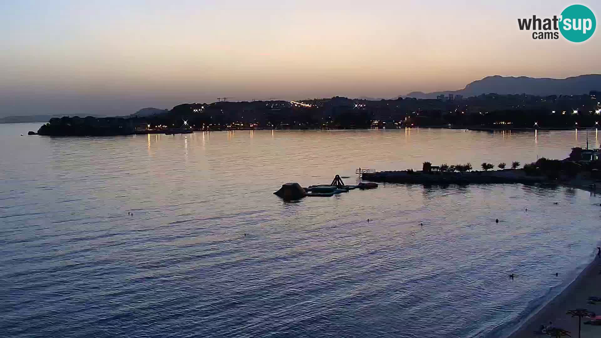 Podstrana Beach Webcam – Live View from Hotel Split