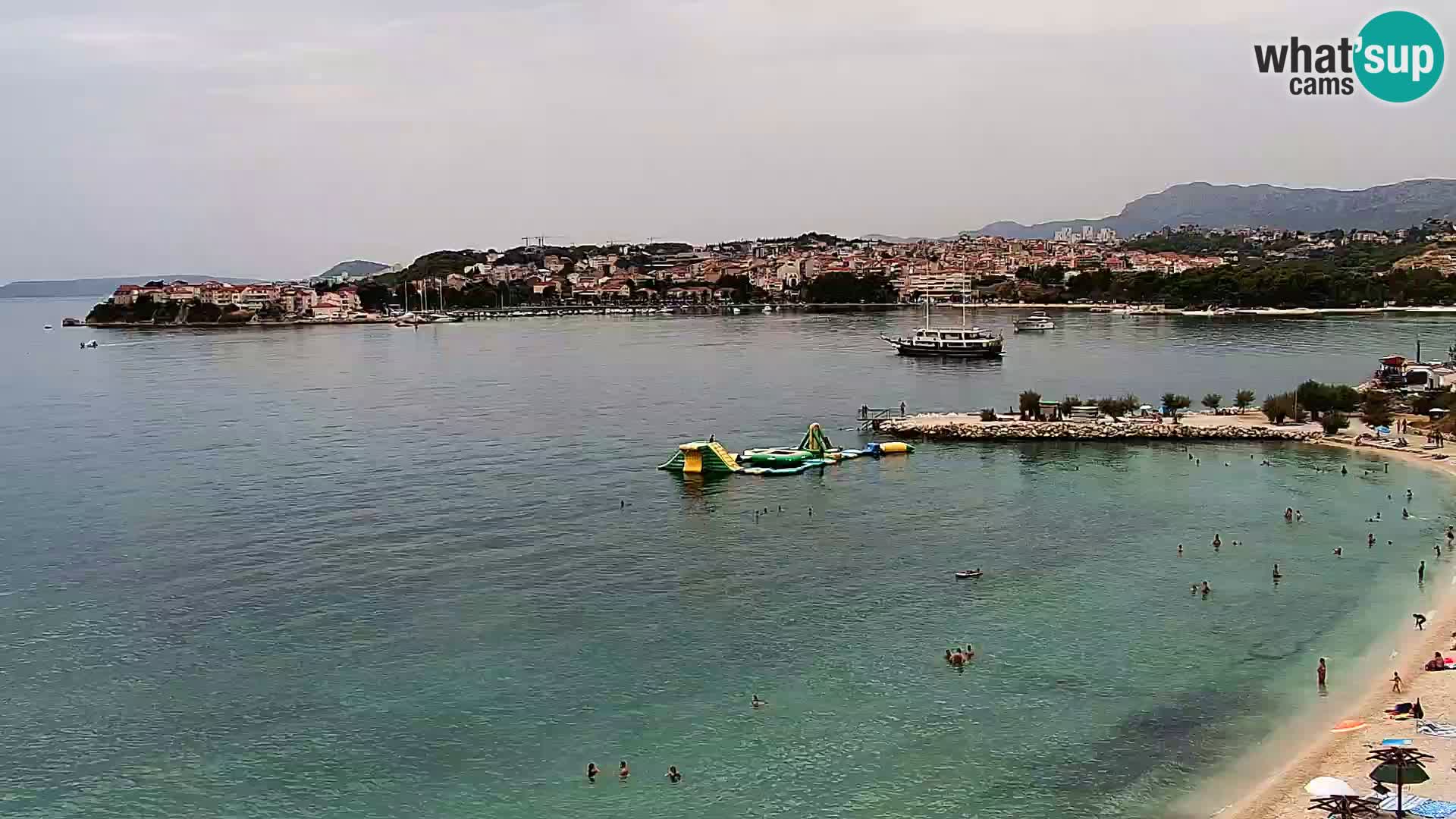 Podstrana Beach Webcam – Live View from Hotel Split