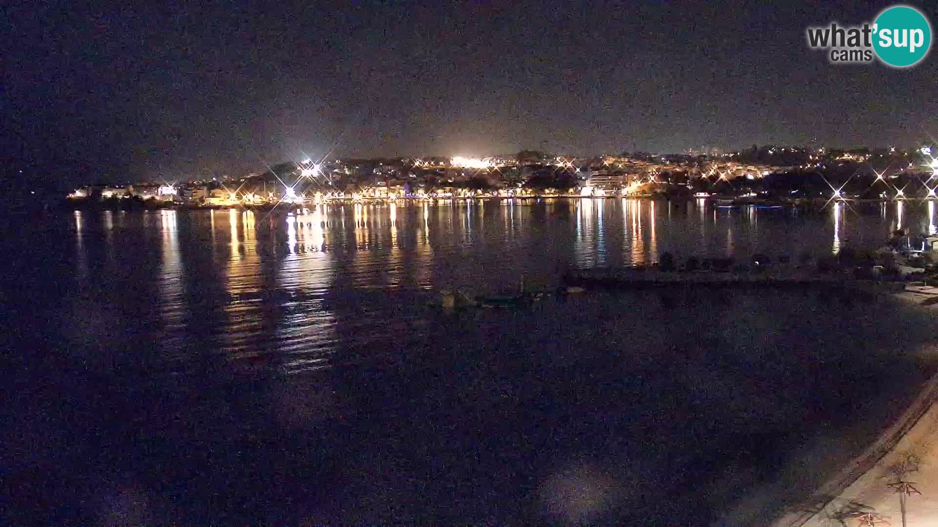 Web kamera Plaža Podstrana – Pogled uživo