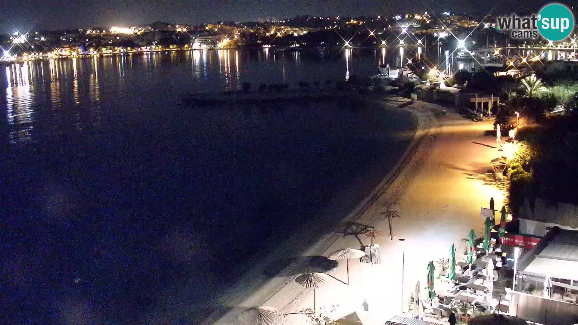 Spletna kamera Plaža Podstrana – Pogled v živo