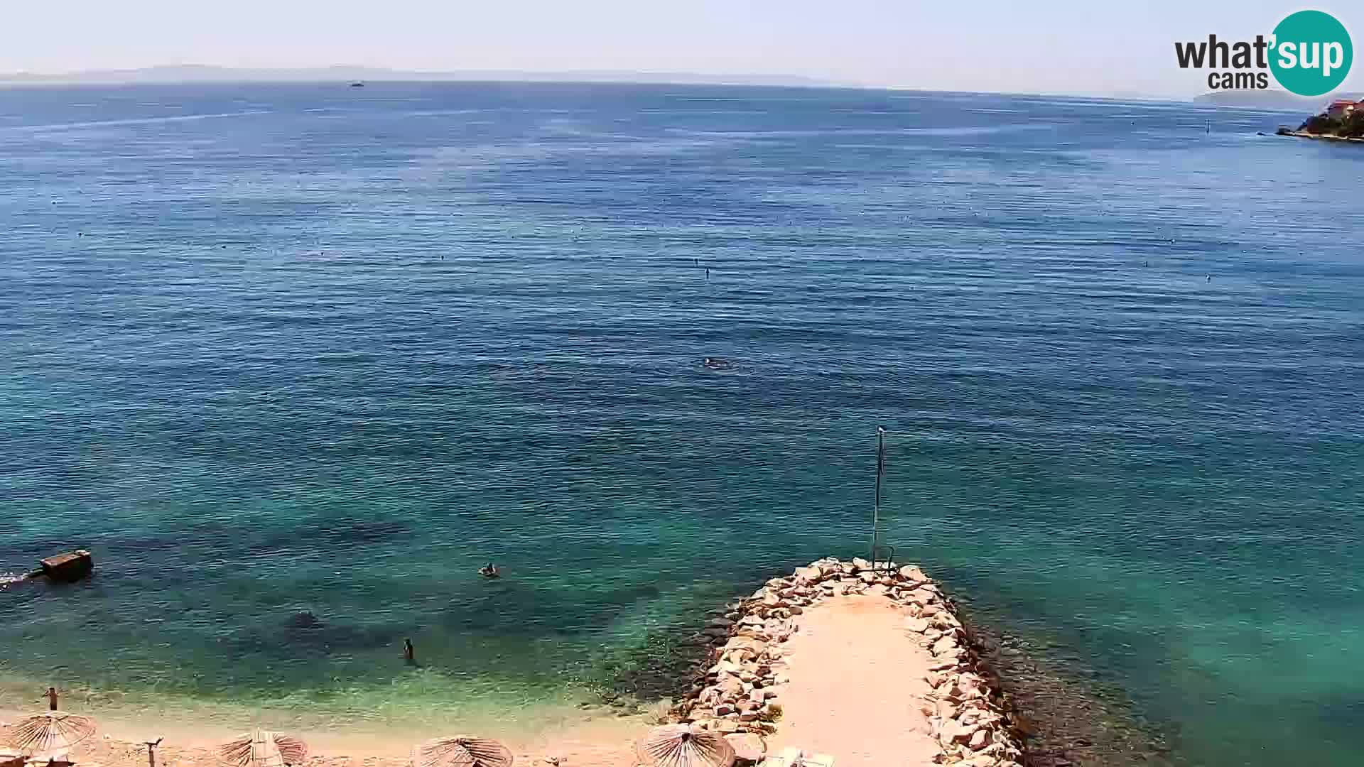 Webcam Spiaggia di Podstrana – Diretta dall’Hotel Split