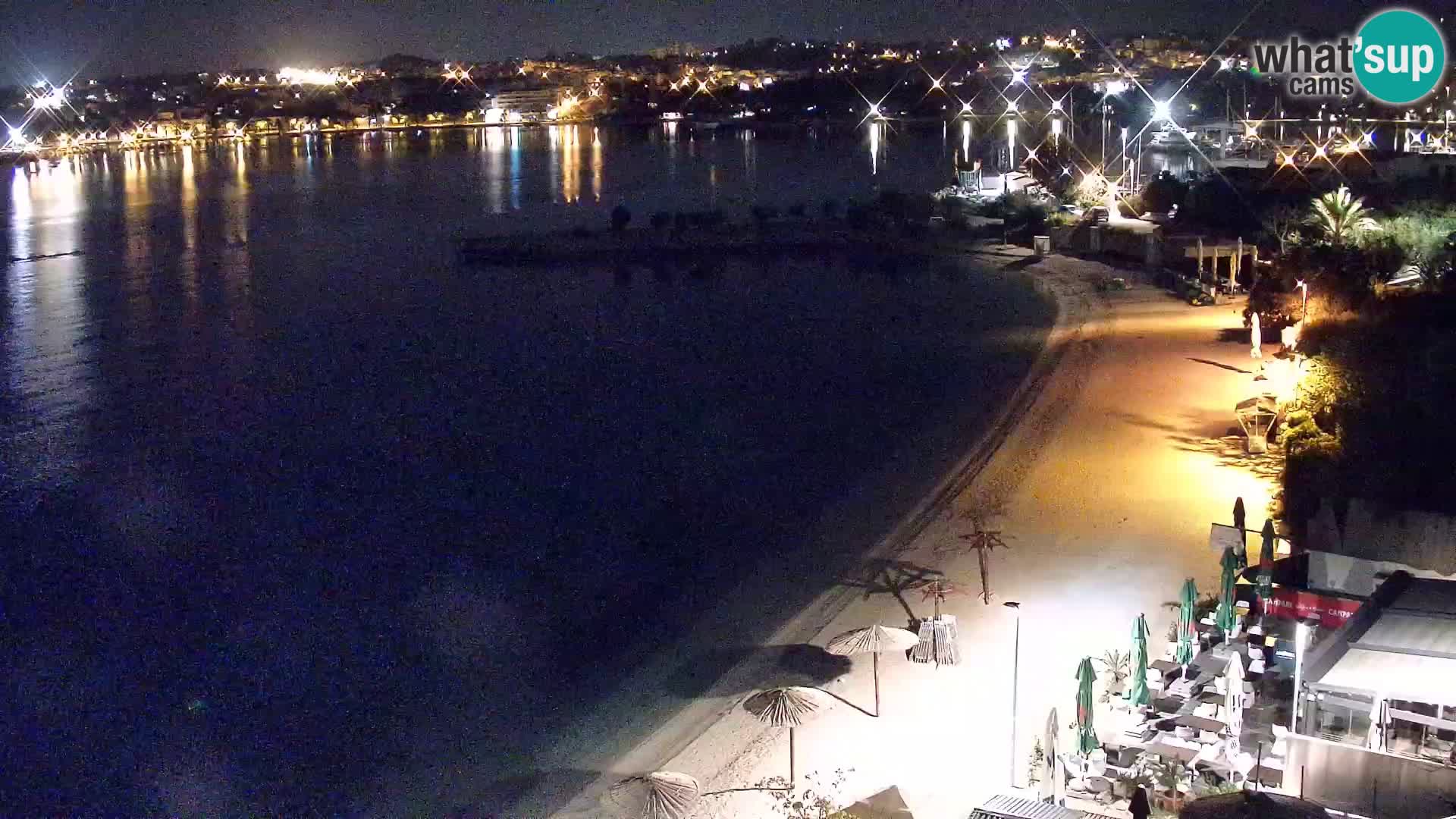 Webcam plage de Podstrana – Vue en direct depuis Hotel Split
