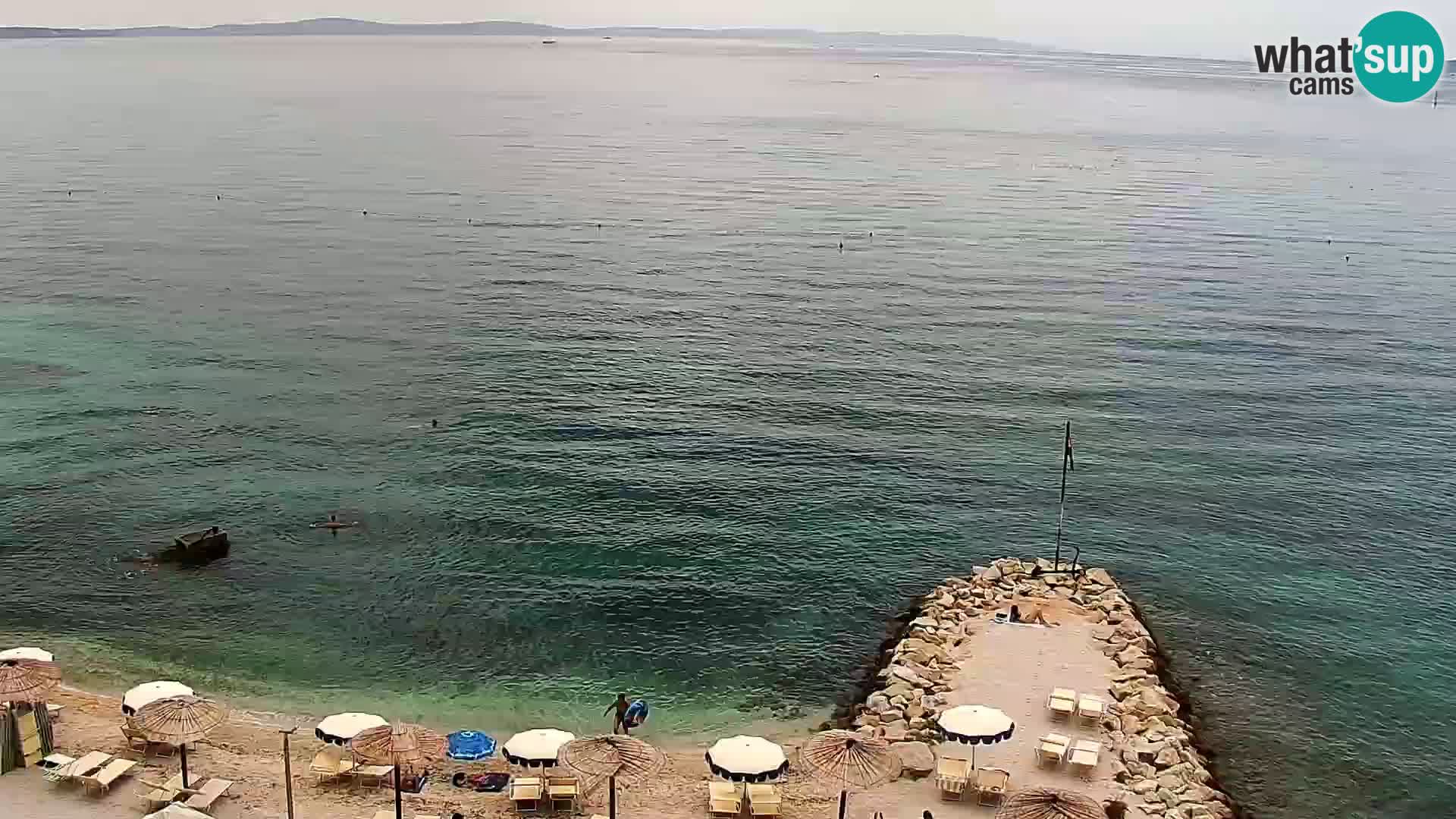 Webcam Playa de Podstrana – Vista en directo desde Hotel Split