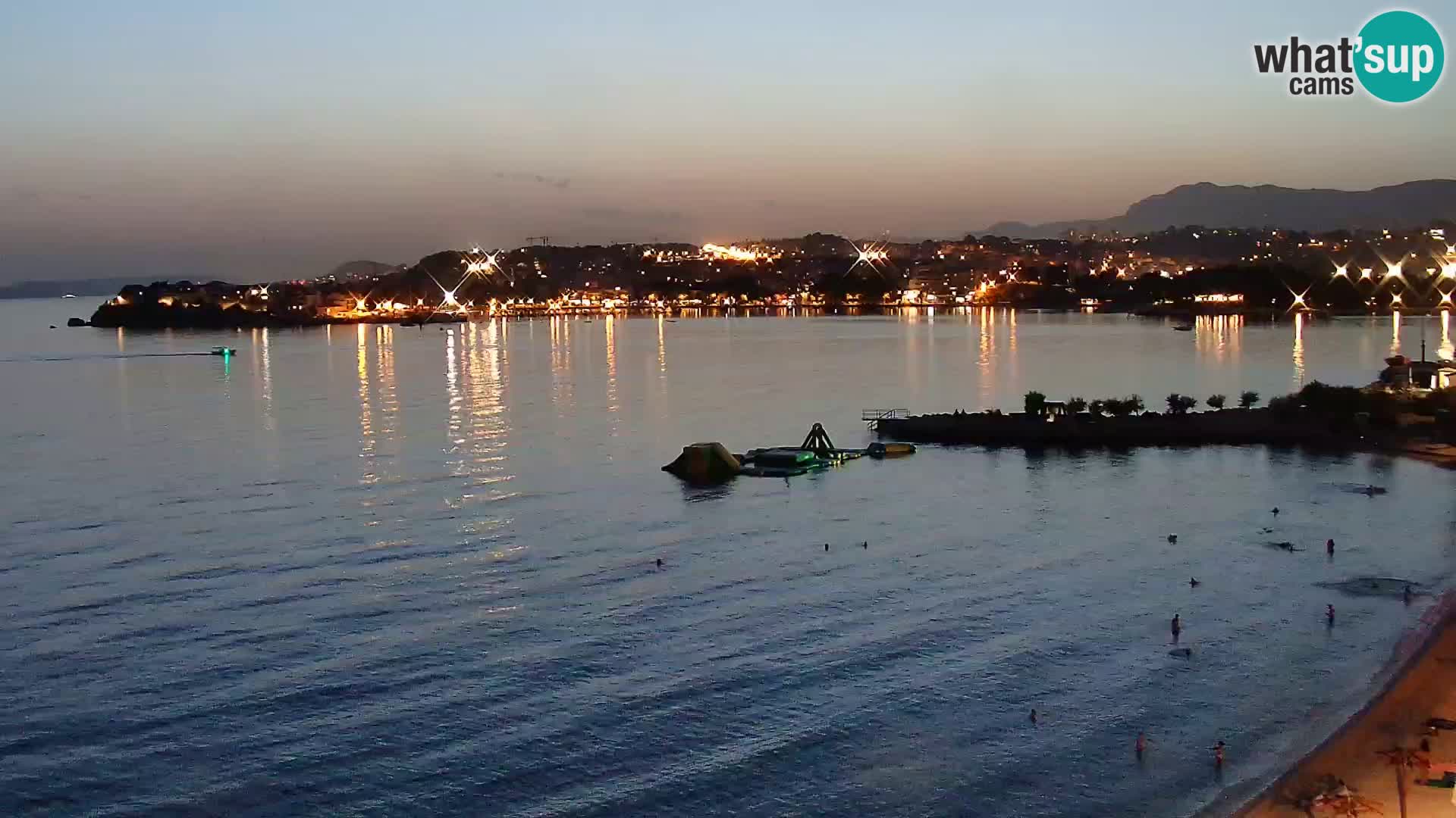 Web kamera Plaža Podstrana – Pogled uživo