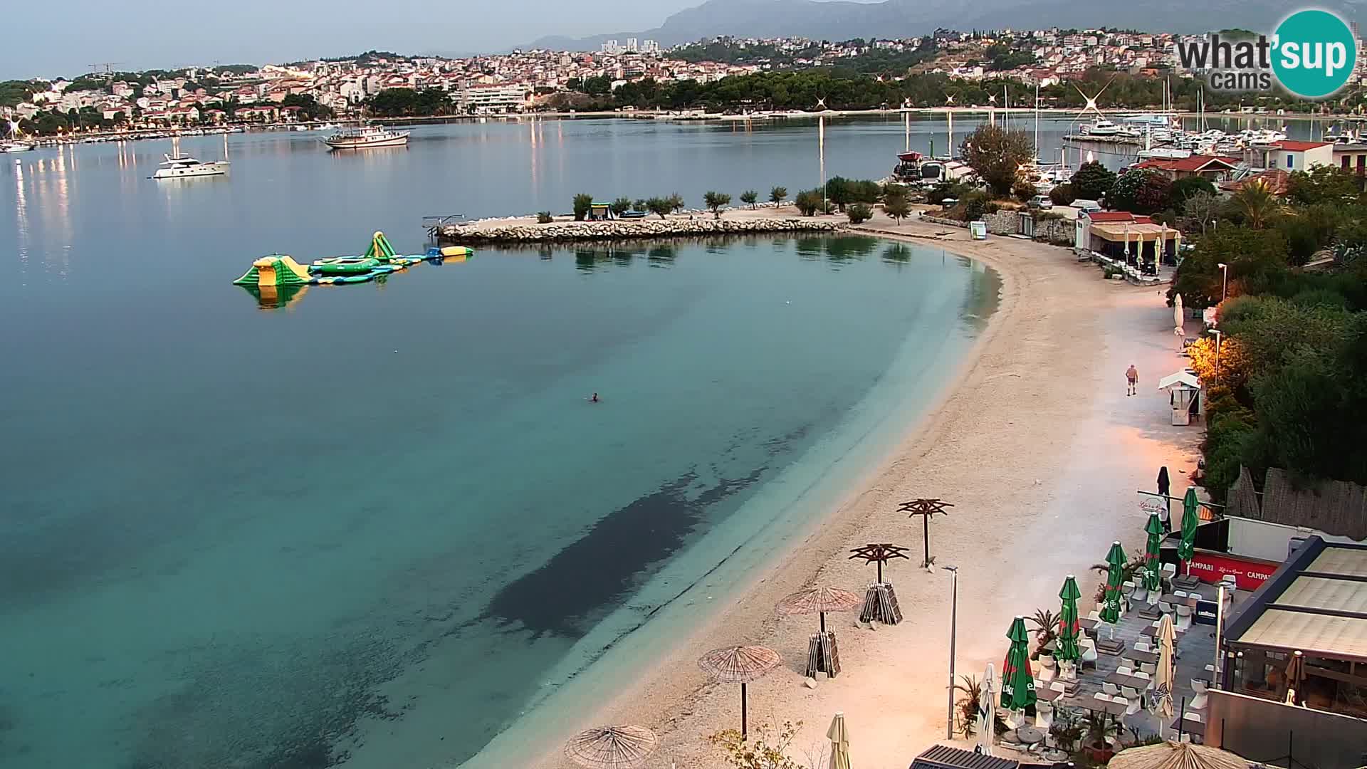 Podstrana Beach Webcam – Live View from Hotel Split