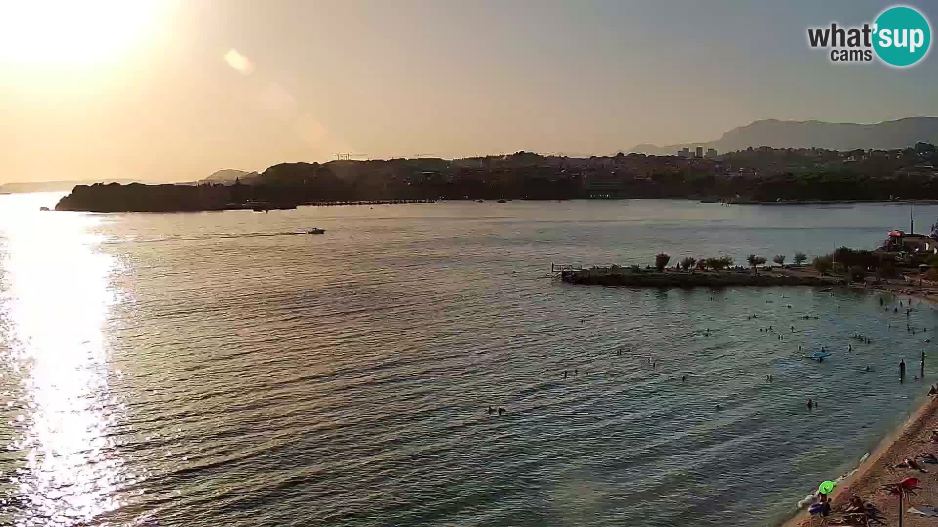 Webcam plage de Podstrana – Vue en direct depuis Hotel Split