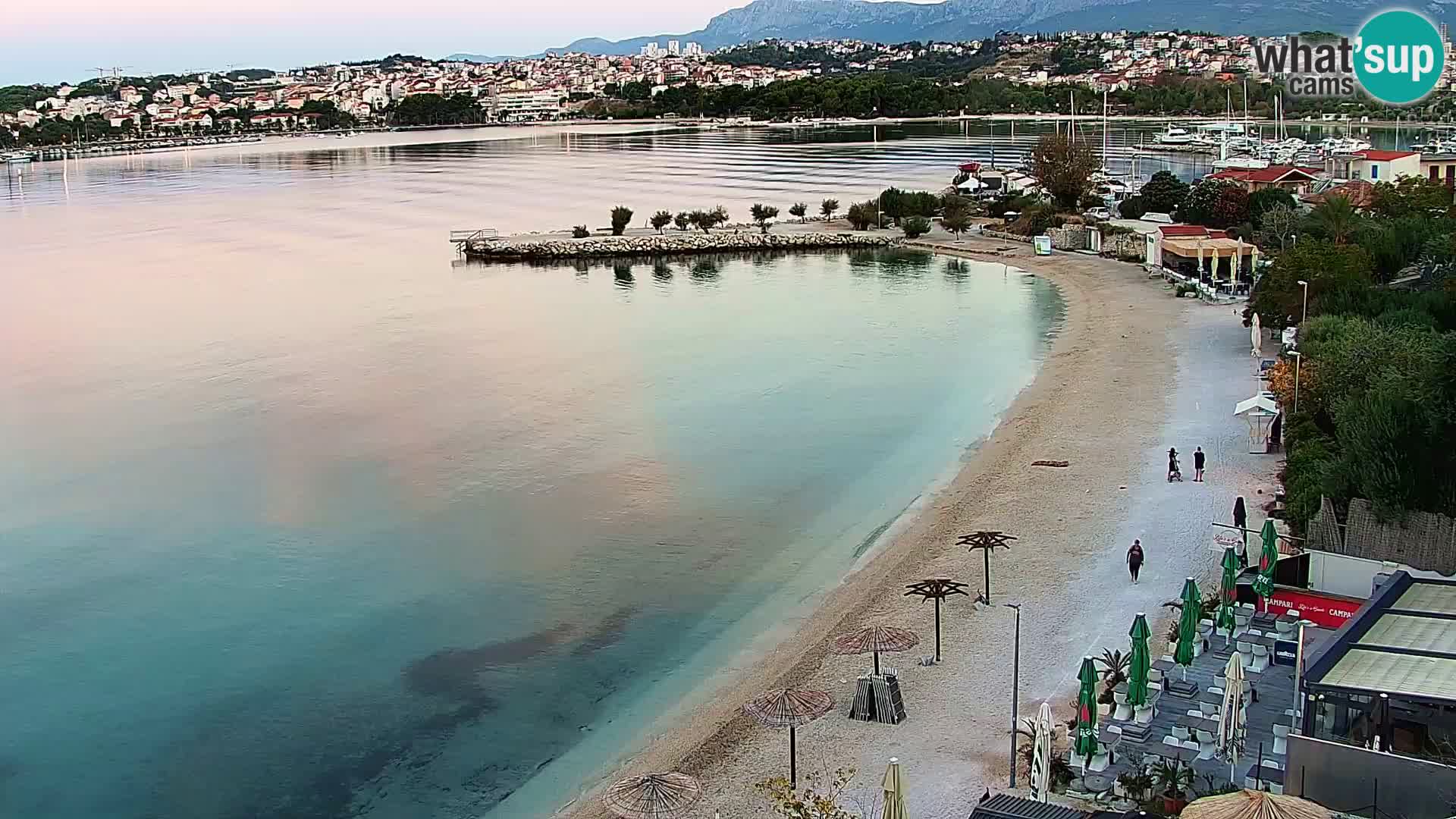 Webcam Playa de Podstrana – Vista en directo desde Hotel Split