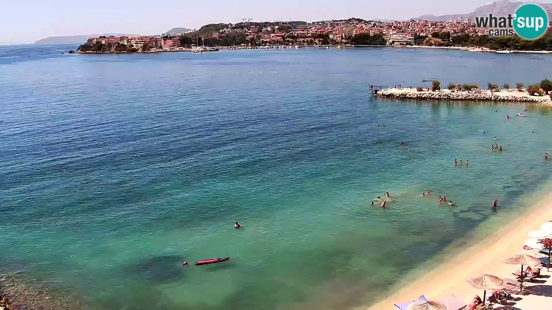 Podstrana Beach Webcam – Live View from Hotel Split