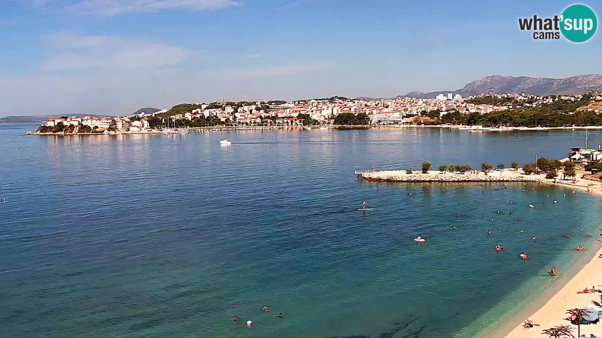Podstrana Strand Webcam – Liveblick vom Hotel Split