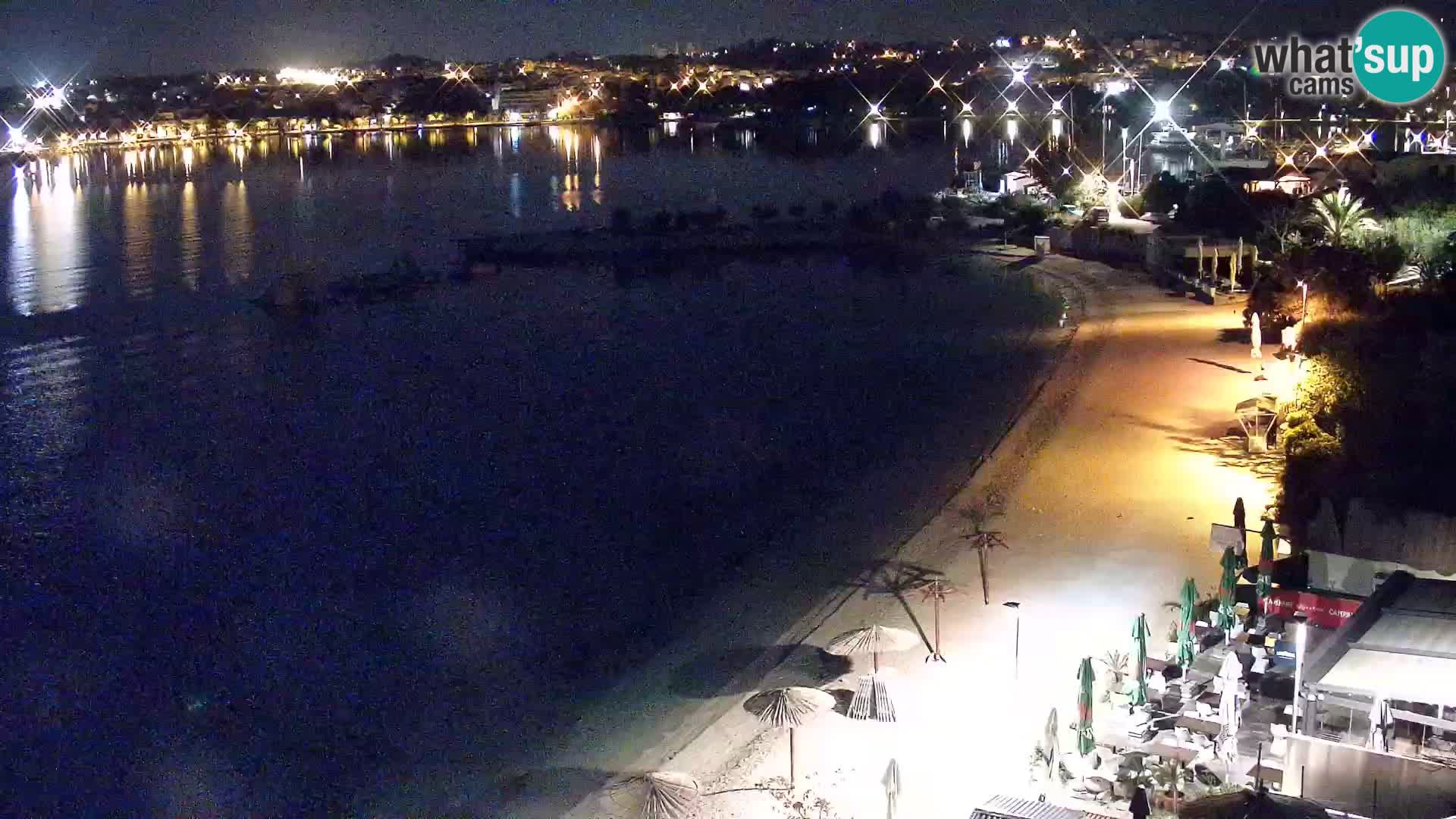 Spletna kamera Plaža Podstrana – Pogled v živo