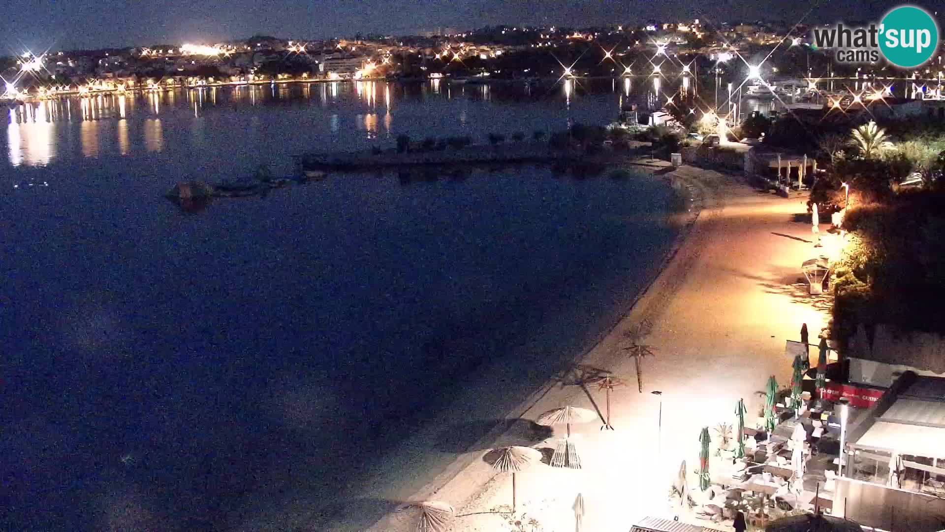 Webcam plage de Podstrana – Vue en direct depuis Hotel Split