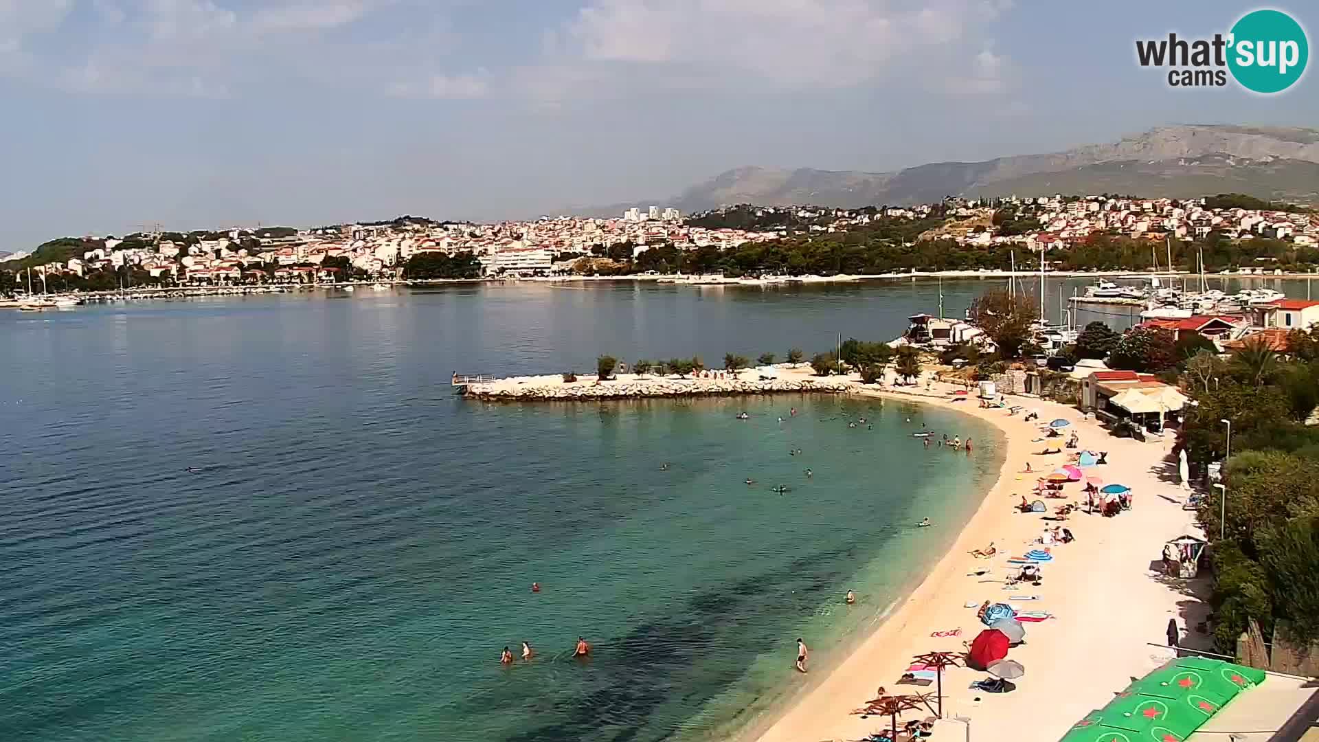 Podstrana Strand Webcam – Liveblick vom Hotel Split