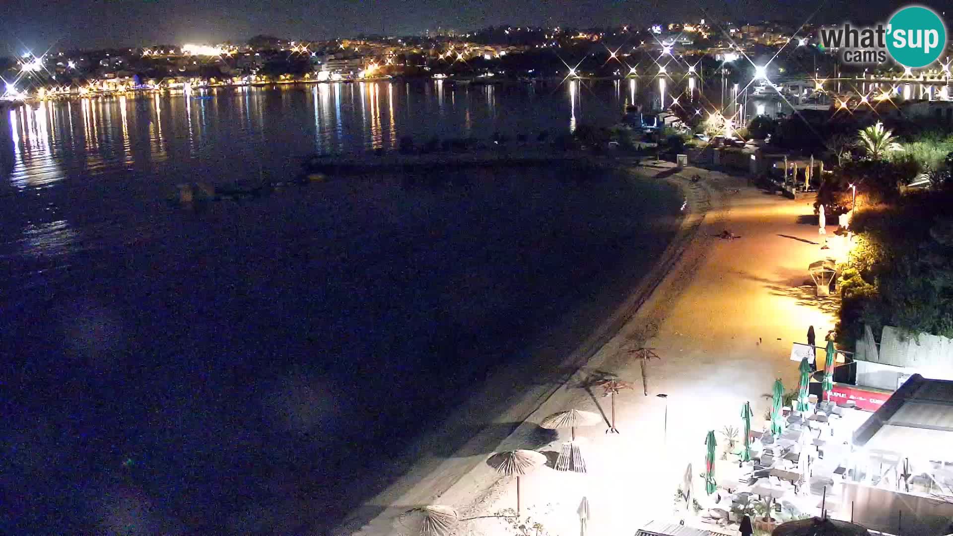 Spletna kamera Plaža Podstrana – Pogled v živo