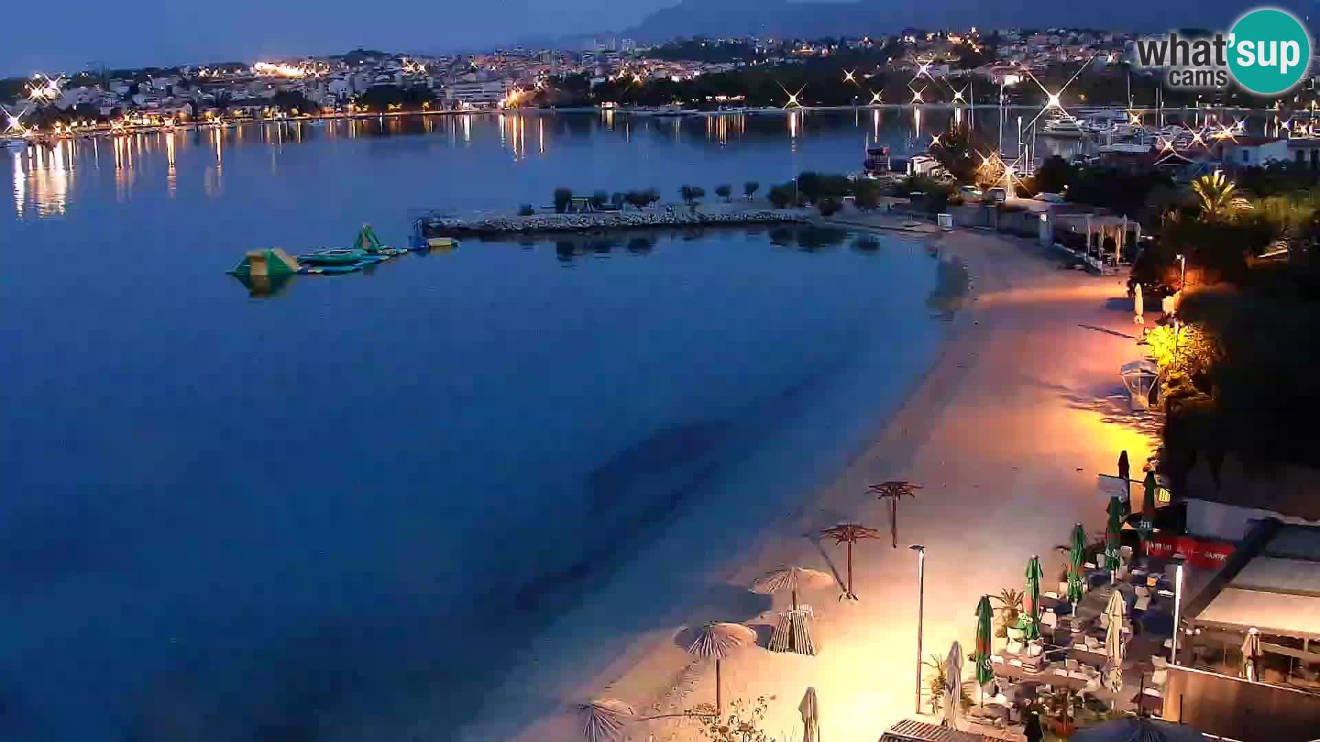 Webcam plage de Podstrana – Vue en direct depuis Hotel Split