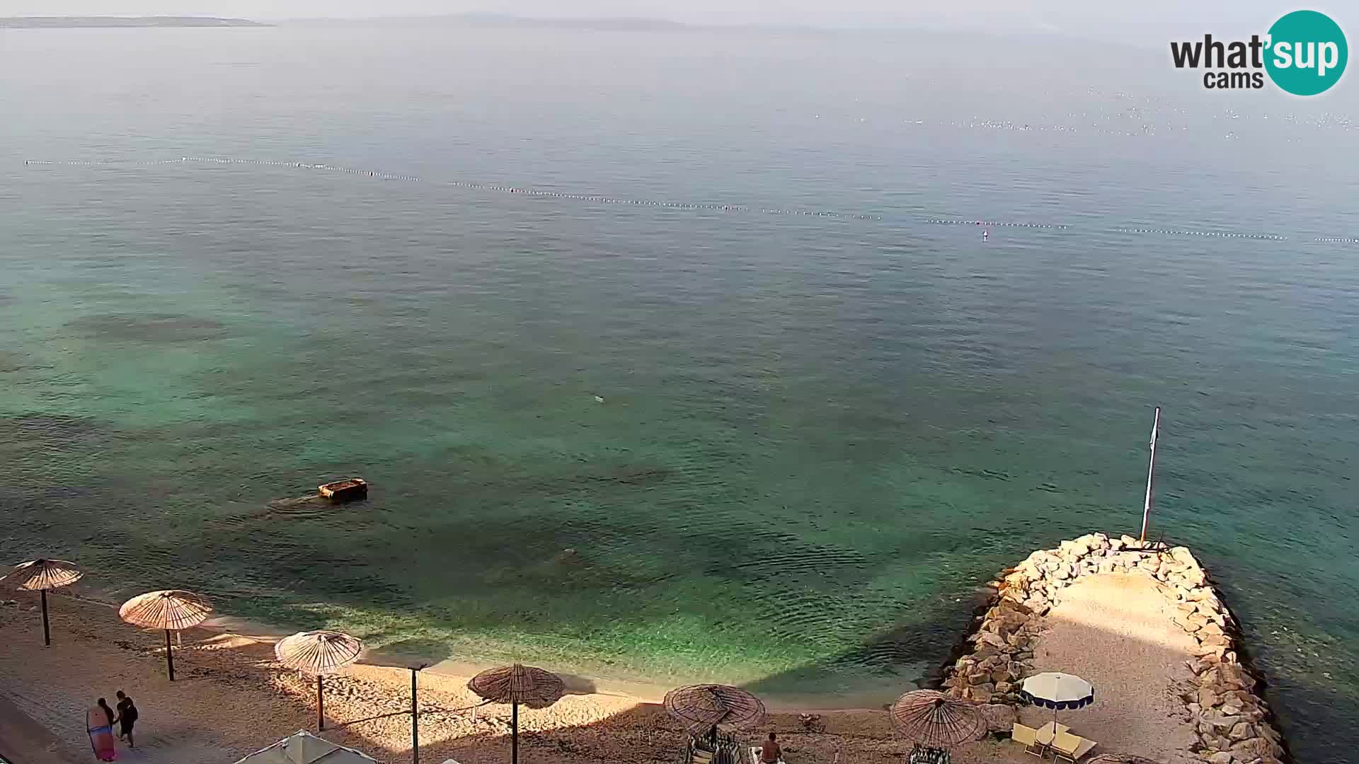 Podstrana Beach Webcam – Live View from Hotel Split