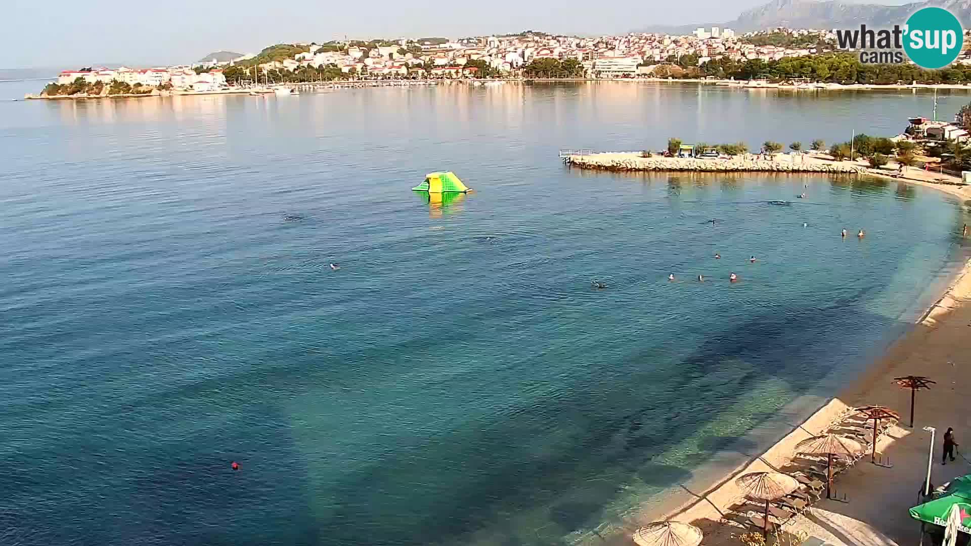 Webcam Spiaggia di Podstrana – Diretta dall’Hotel Split