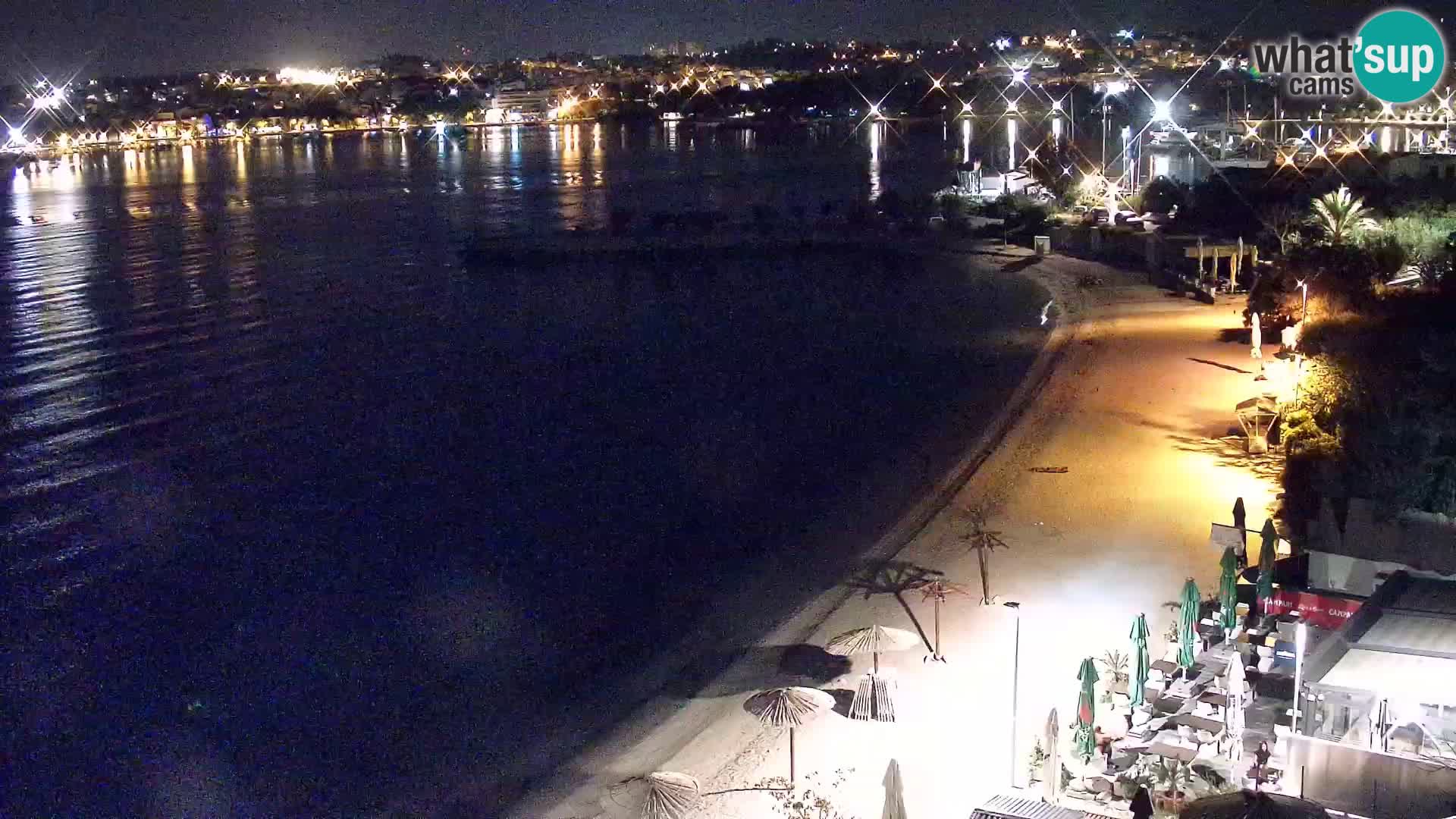 Webcam plage de Podstrana – Vue en direct depuis Hotel Split